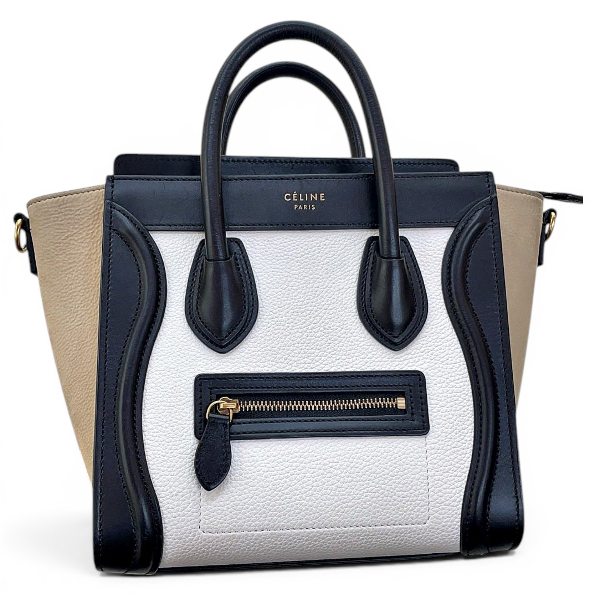 Luggage leather handbag