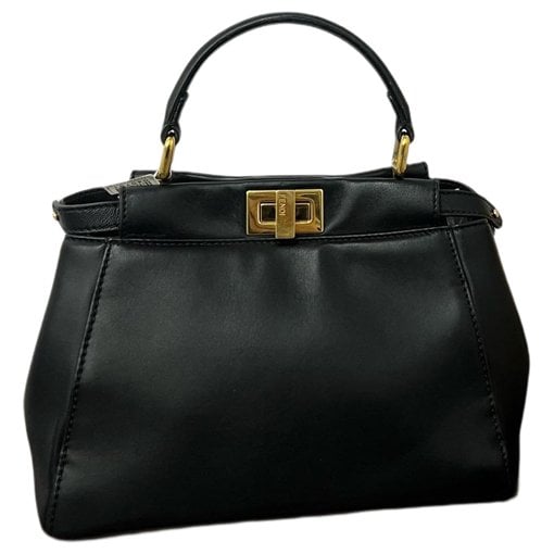 Peekaboo leather handbag