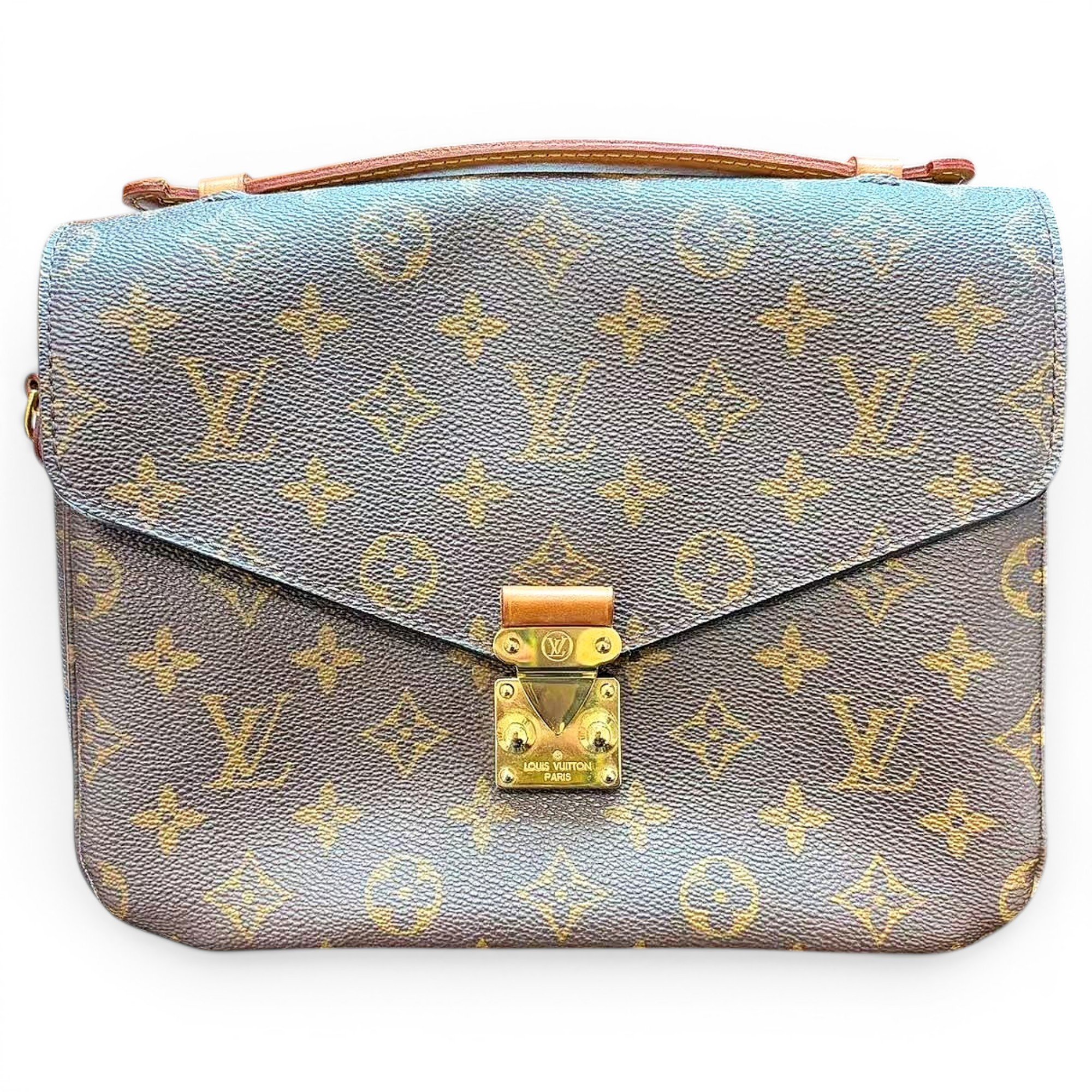 Metis leather handbag