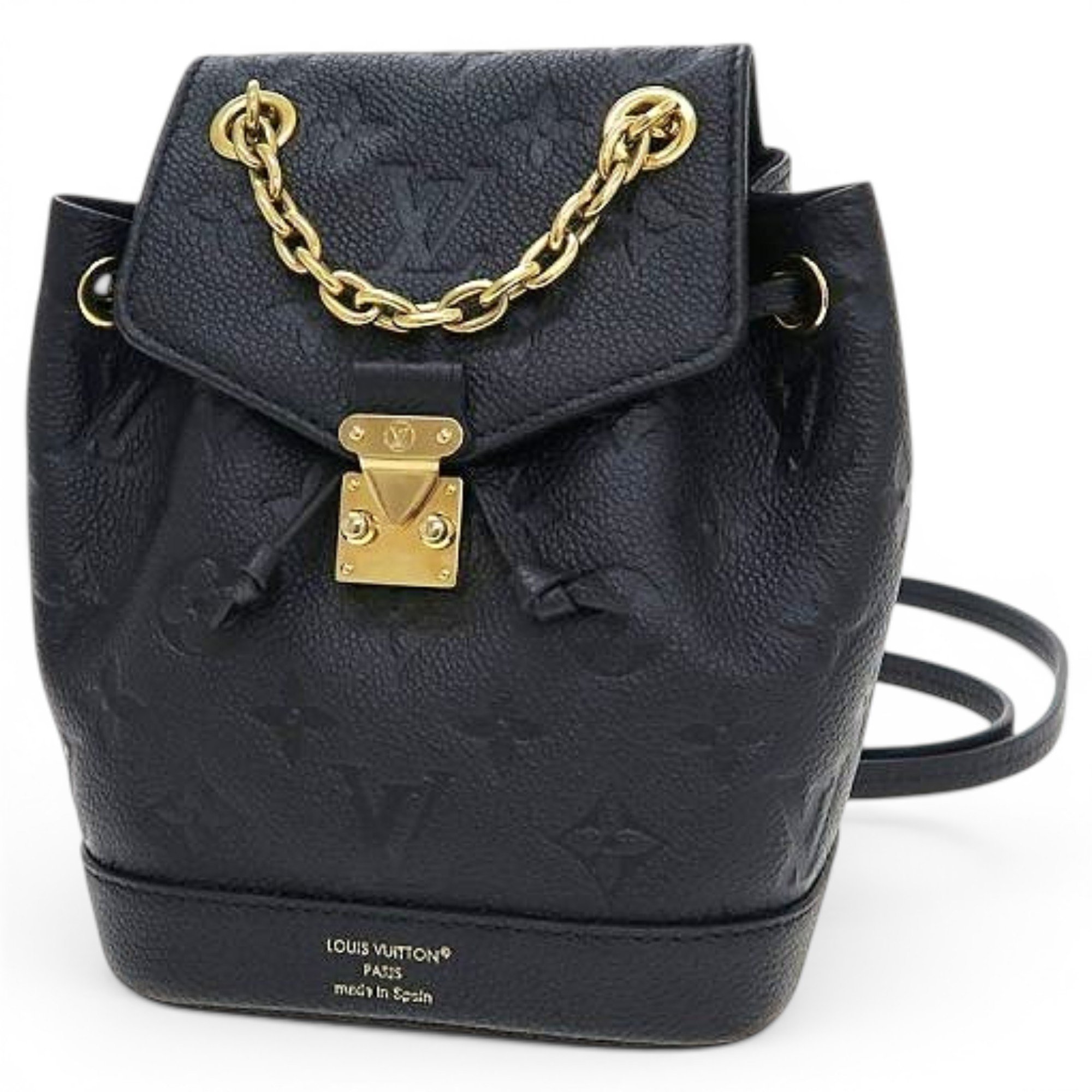 Leather backpack