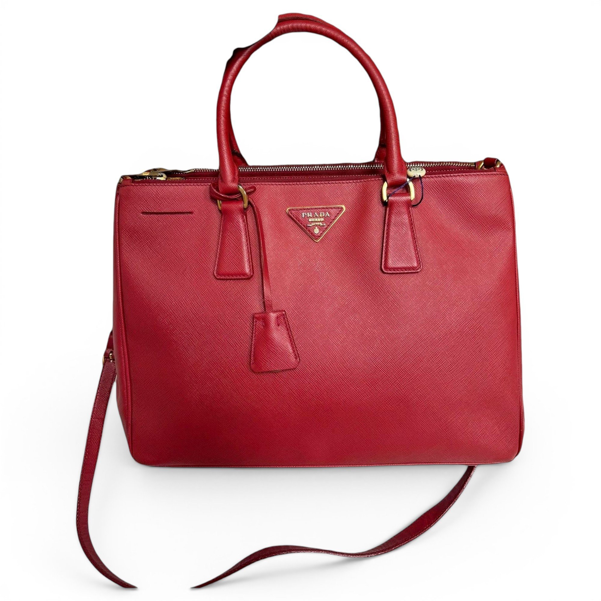 Galleria leather handbag