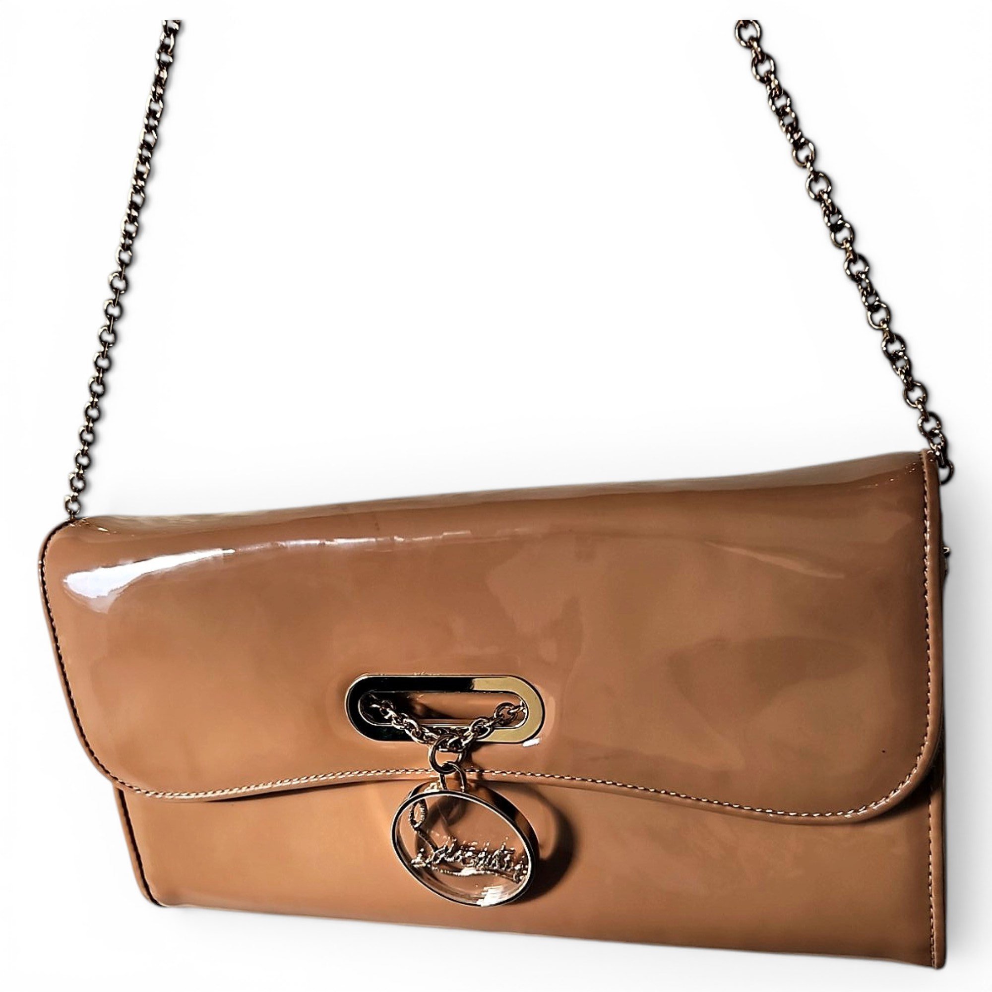 Riviera patent leather handbag