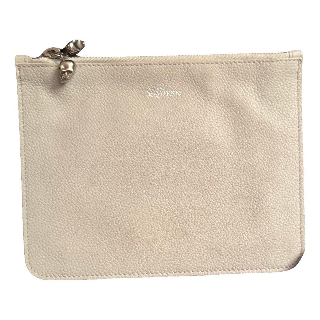 Alexander McQueen Leather clutch bag