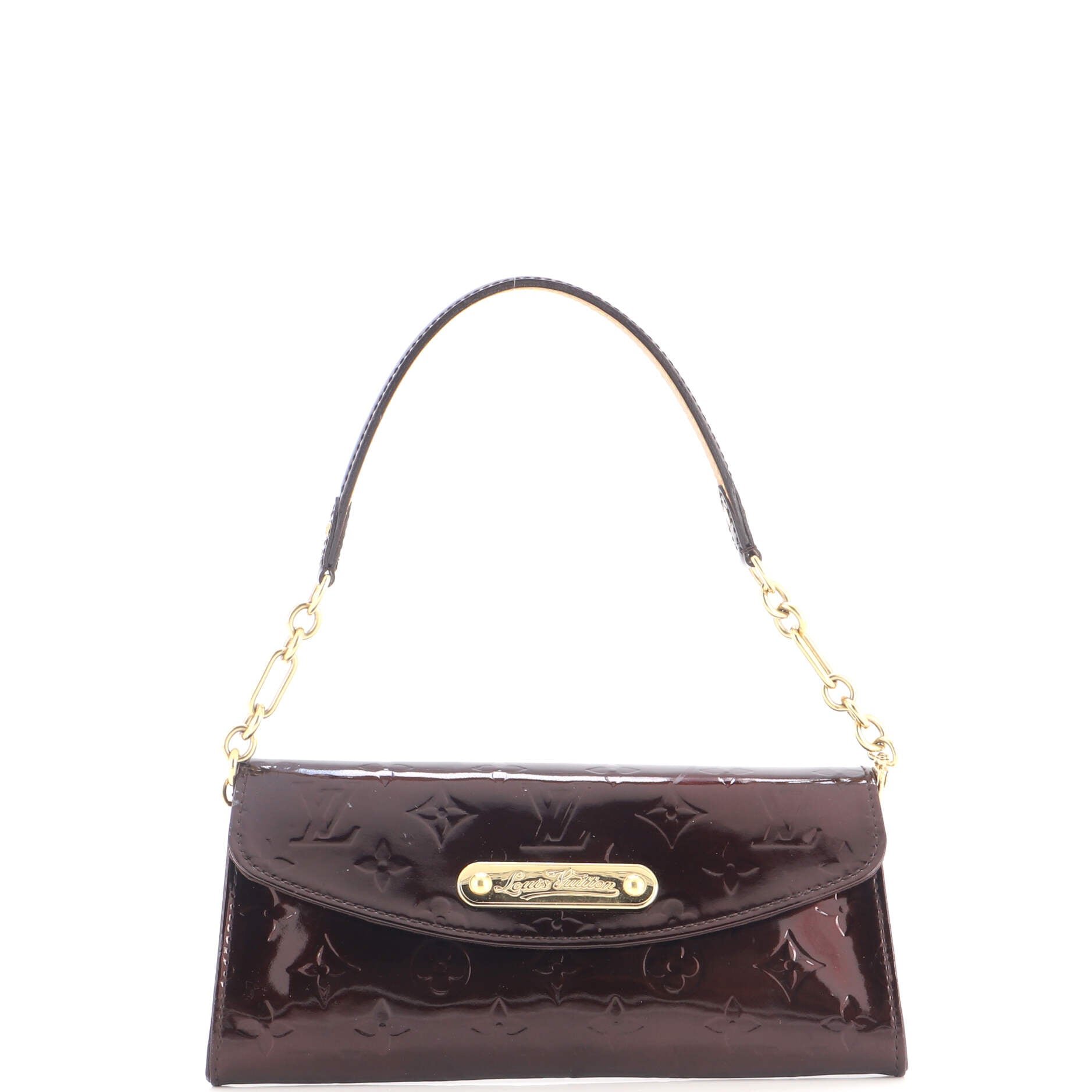 Sunset Boulevard Handbag Monogram Vernis