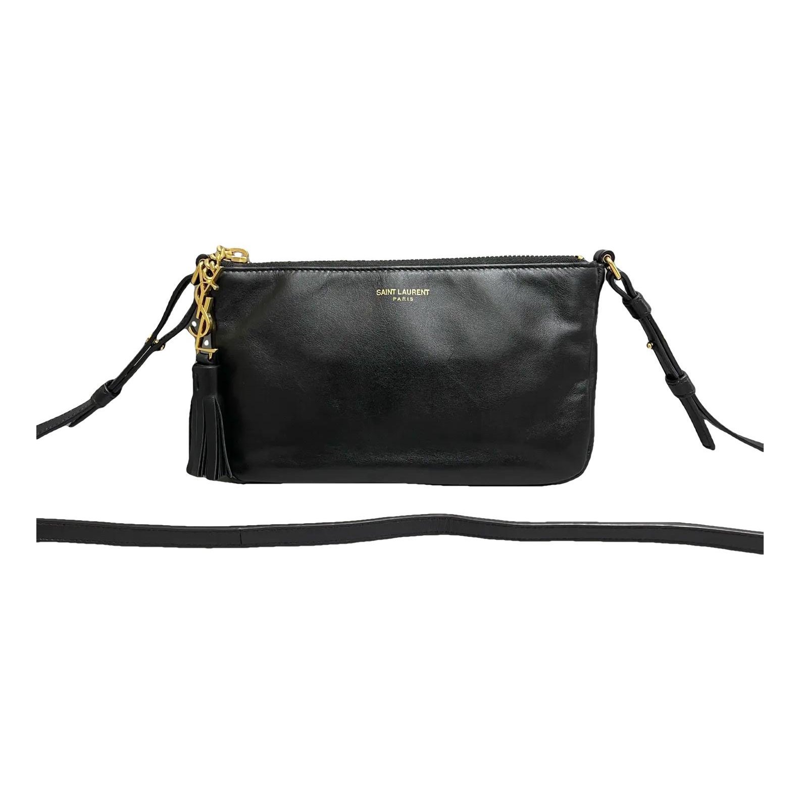 Leather crossbody bag