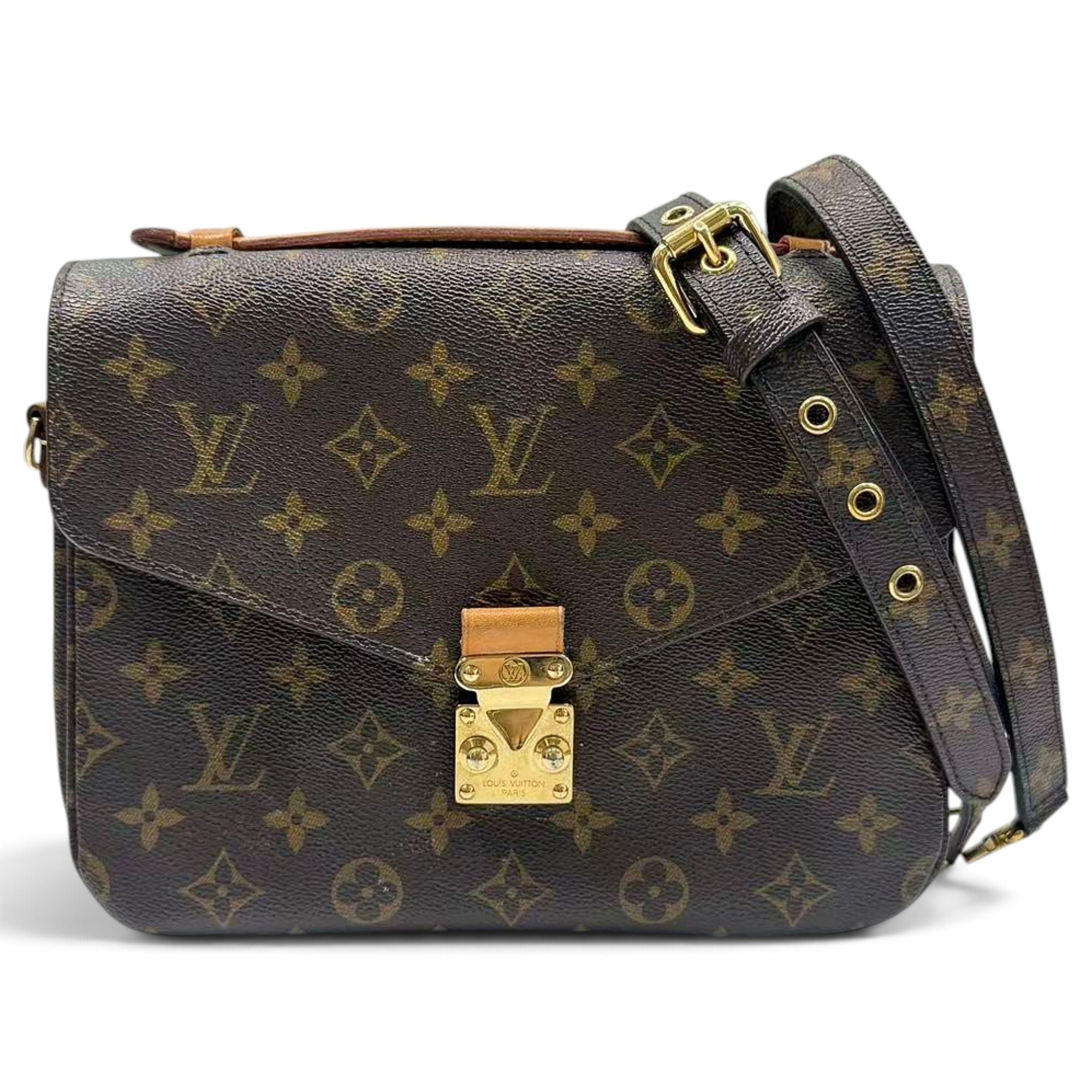 Metis leather crossbody bag
