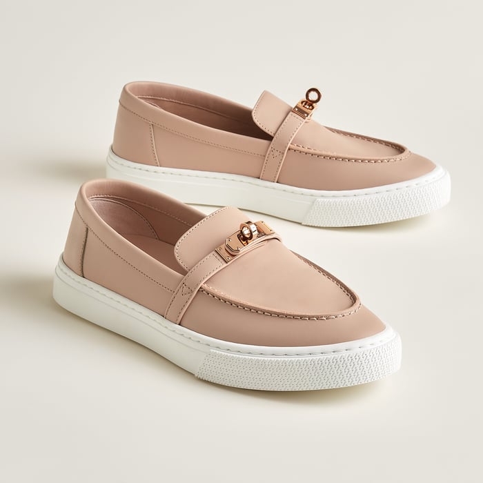 Beige Nude Game Slip-on Sneaker