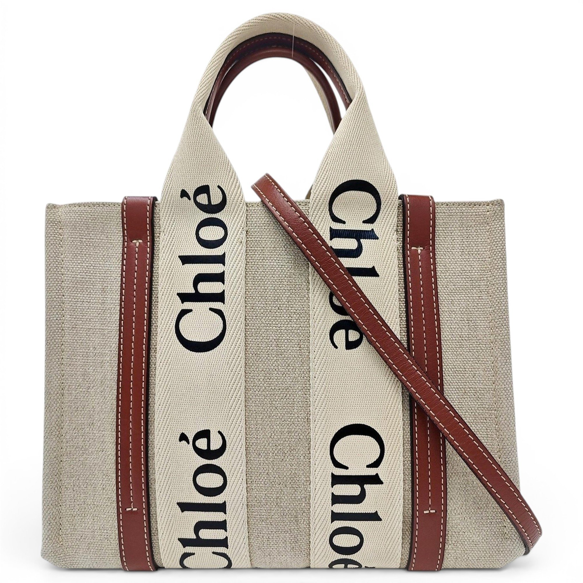 Woody cloth handbag