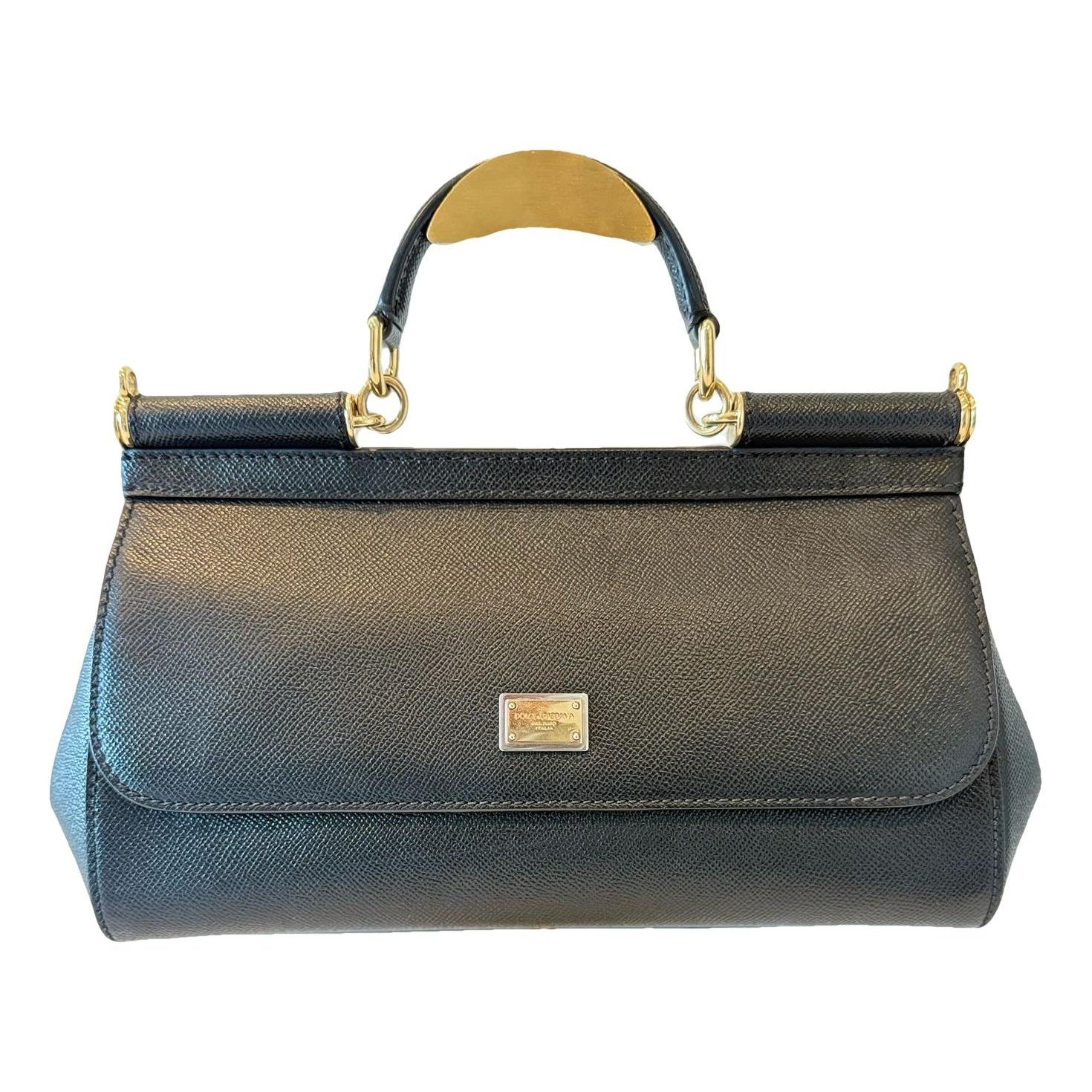 Dolce & Gabbana Sicily leather handbag