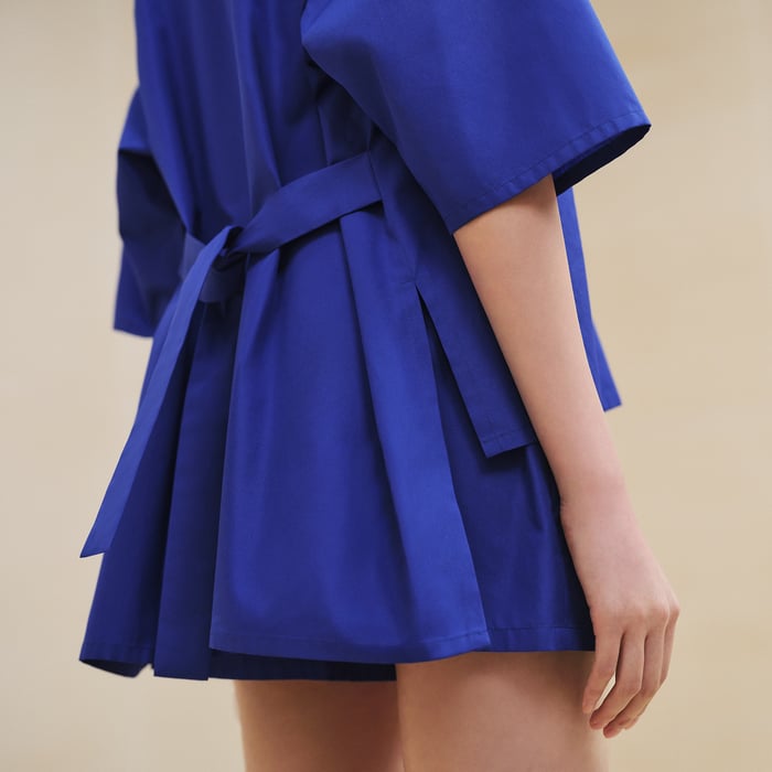 Bleu Outremer Beach Shirt