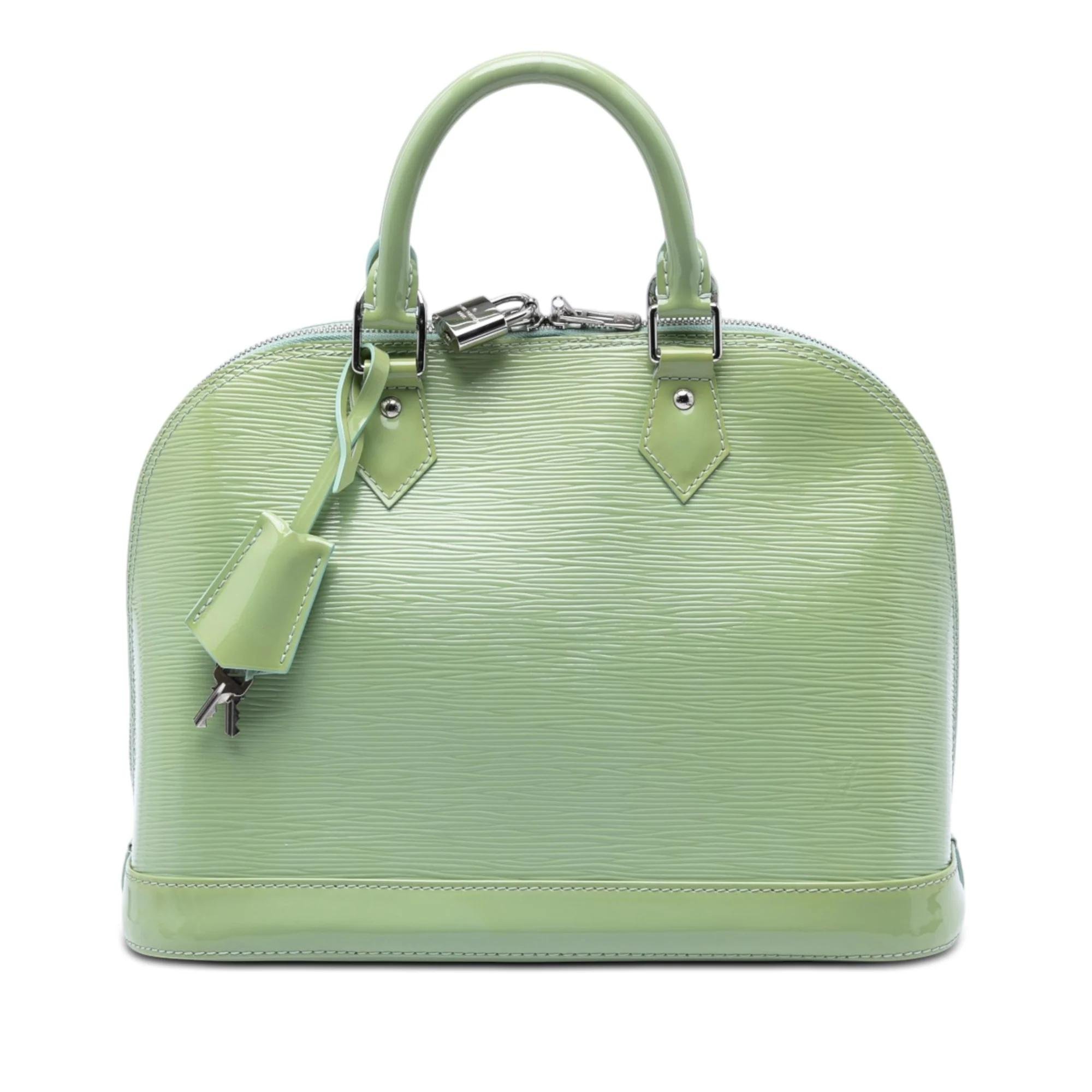 Alma leather handbag