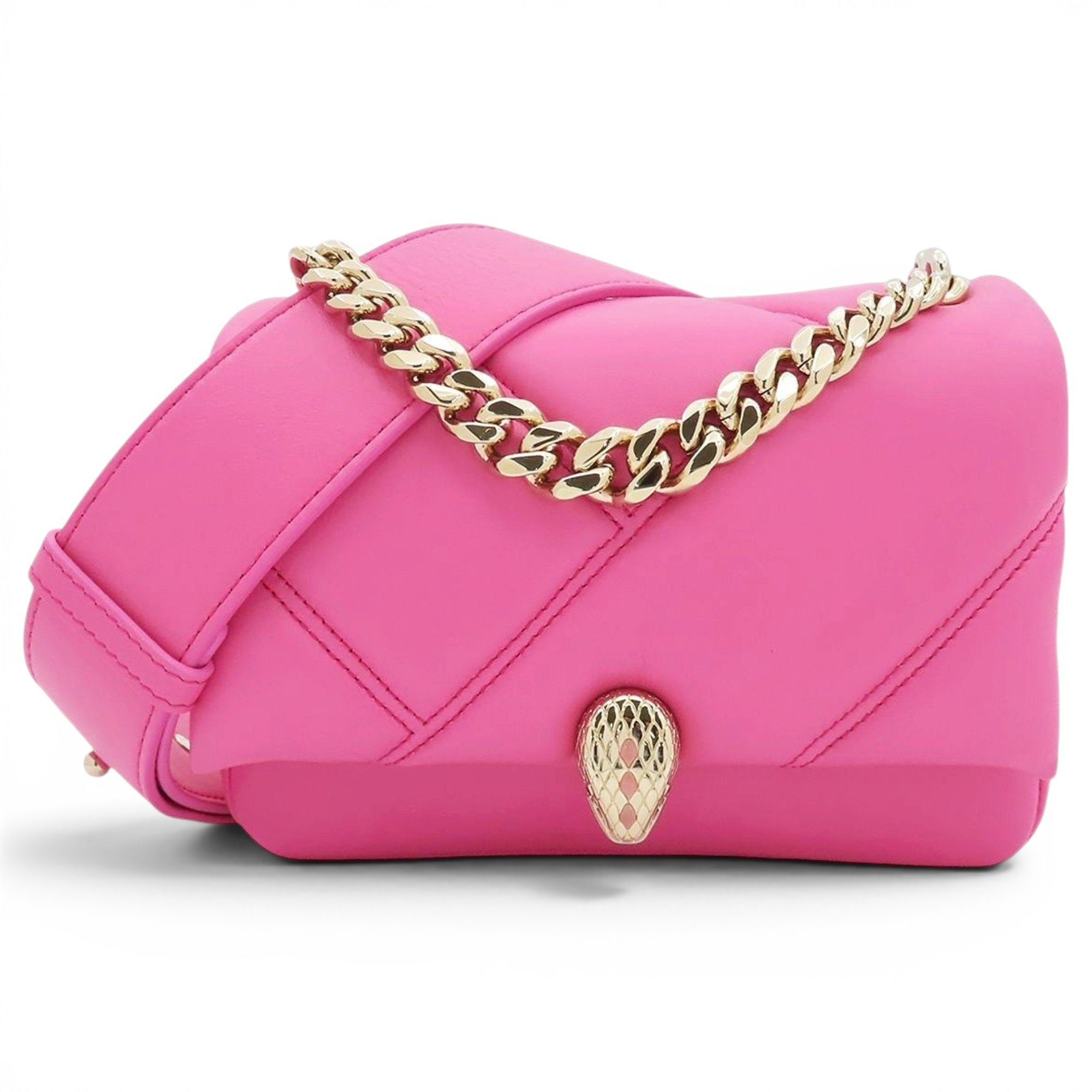 Serpenti leather handbag