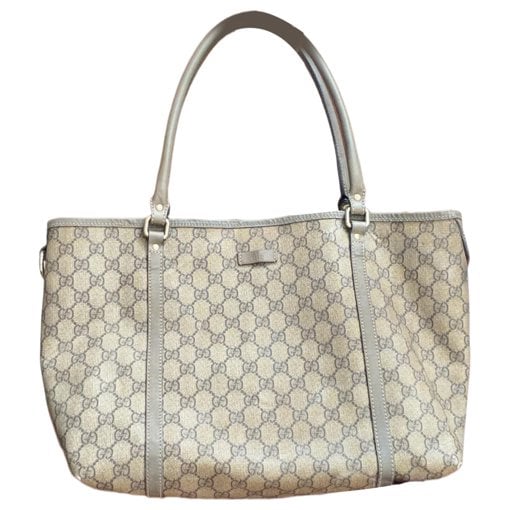 Leather tote
