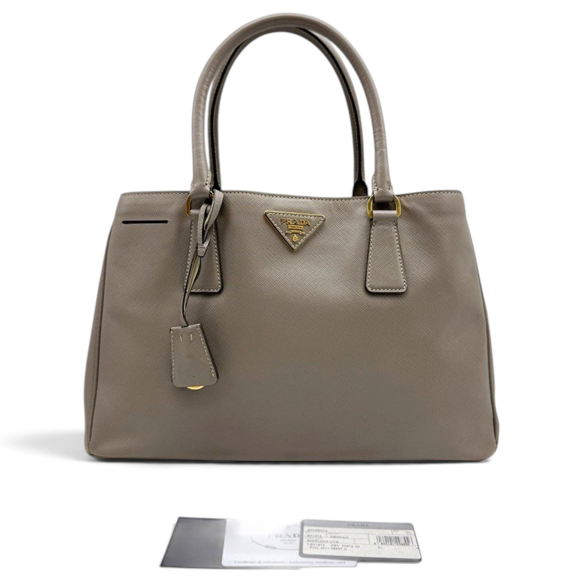 Galleria leather handbag