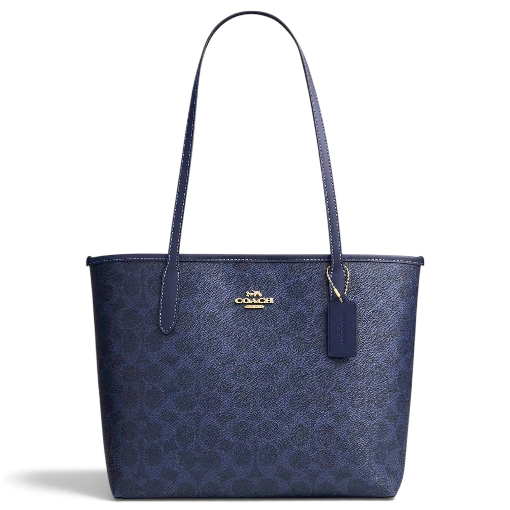 Leather tote