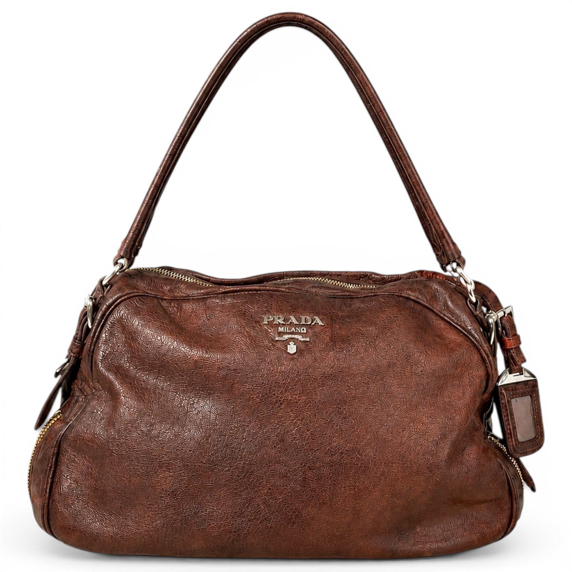 Leather handbag