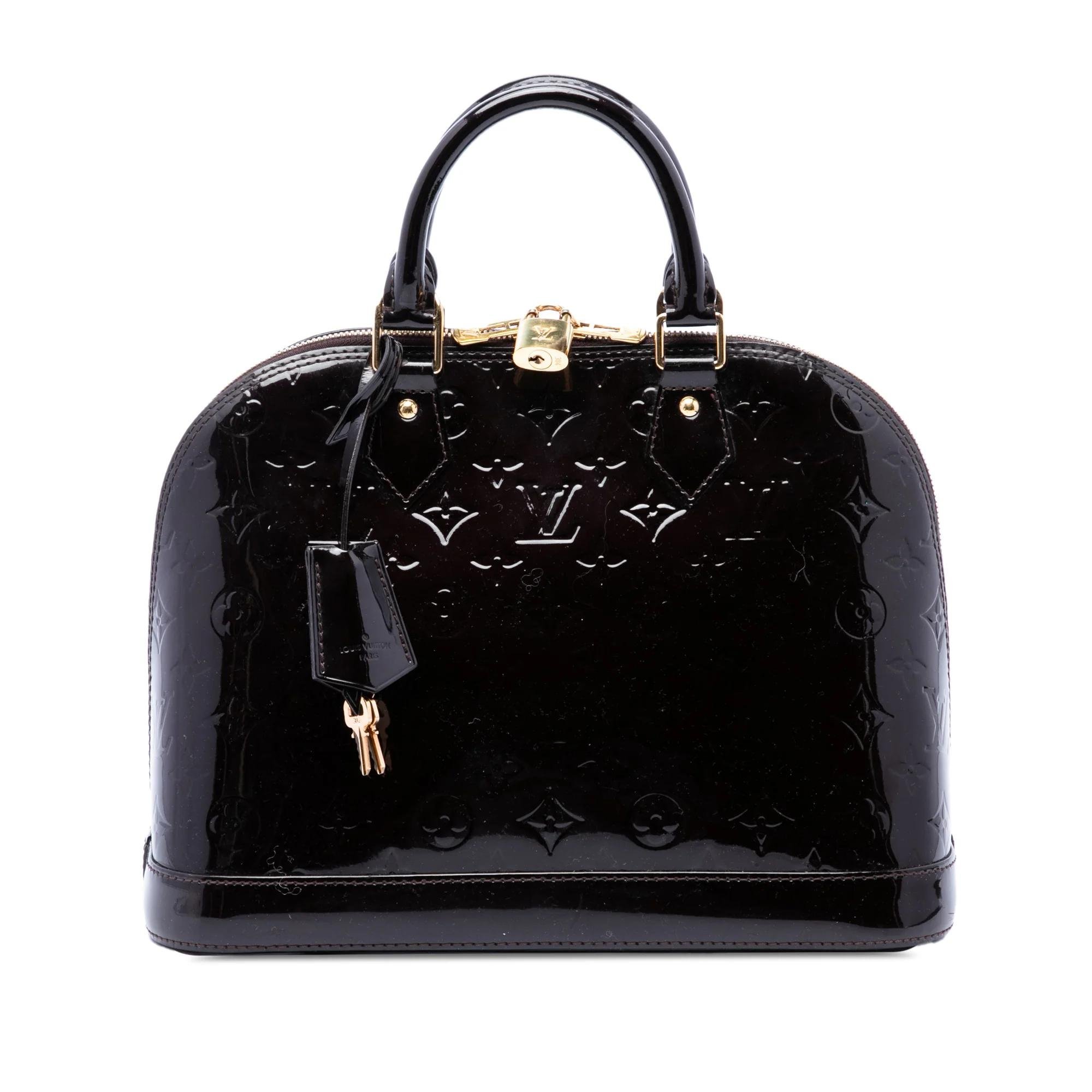 Alma leather handbag
