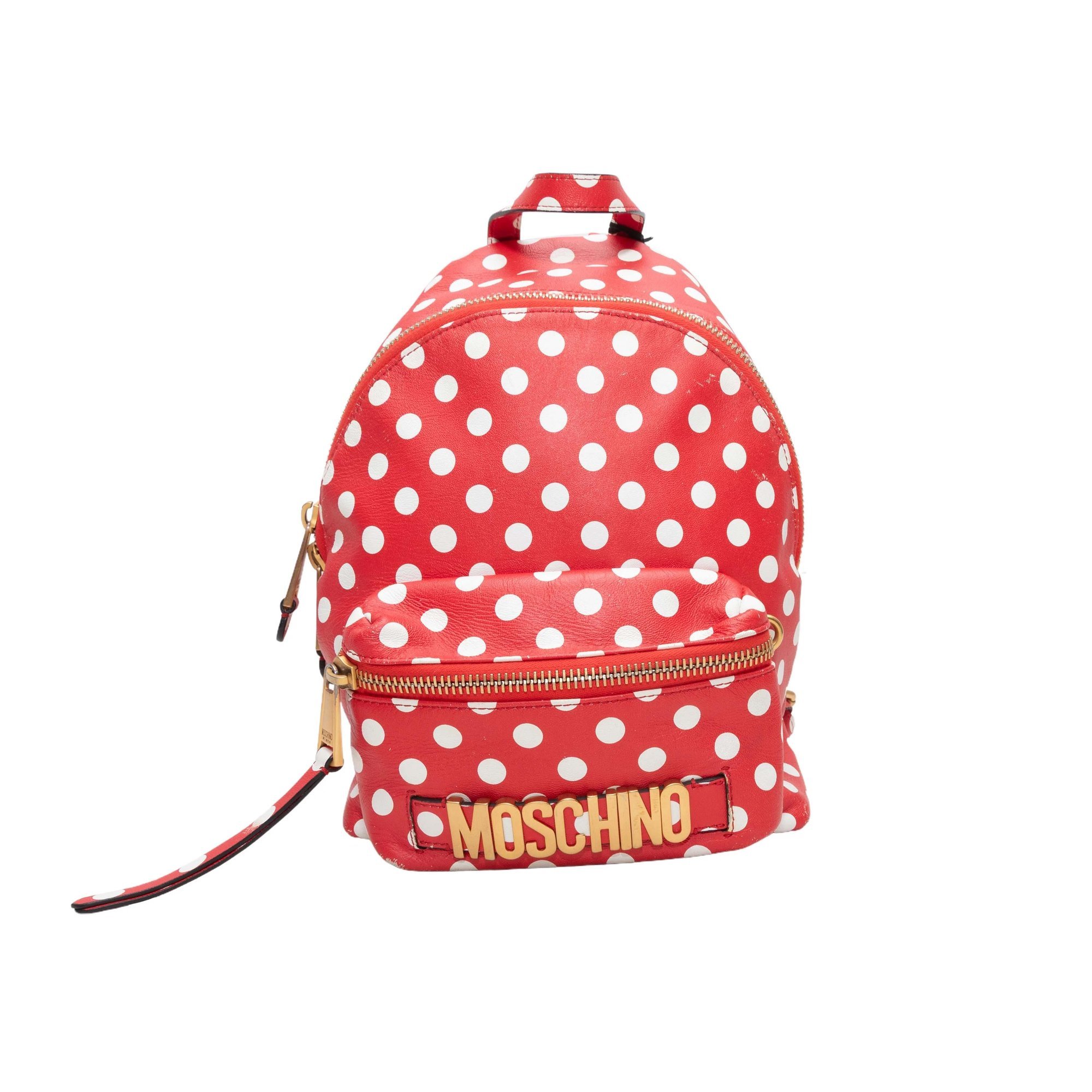 Moschino Leather backpack
