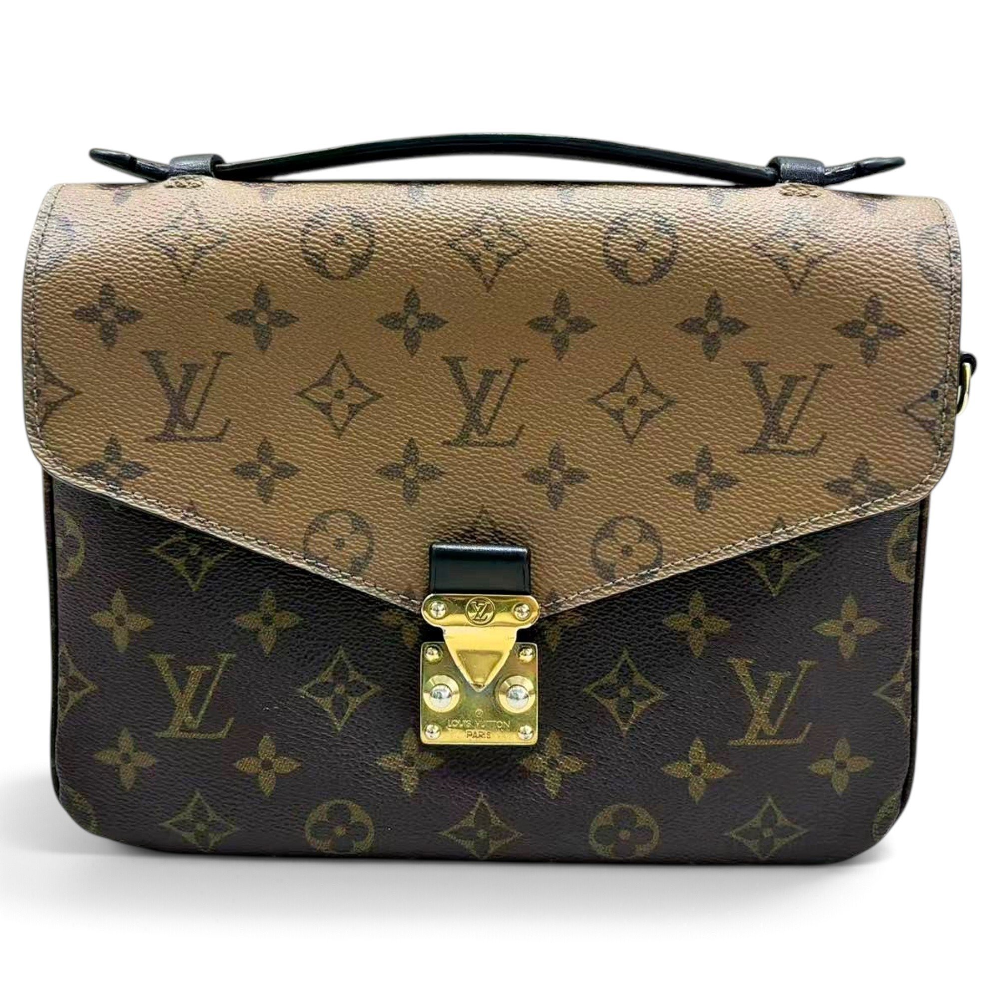 Metis leather handbag