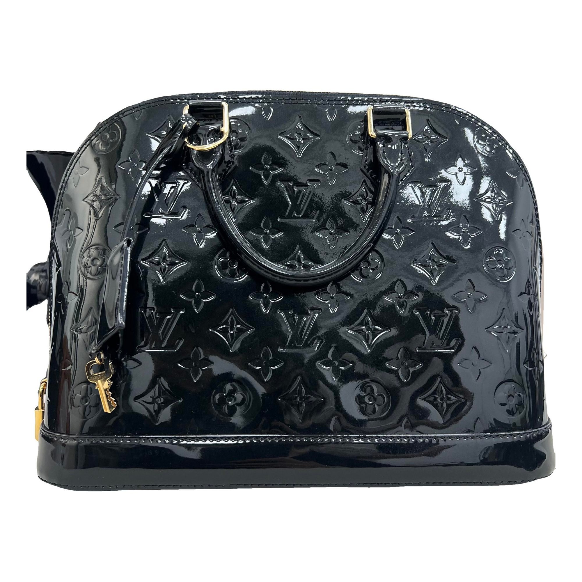 Alma leather handbag
