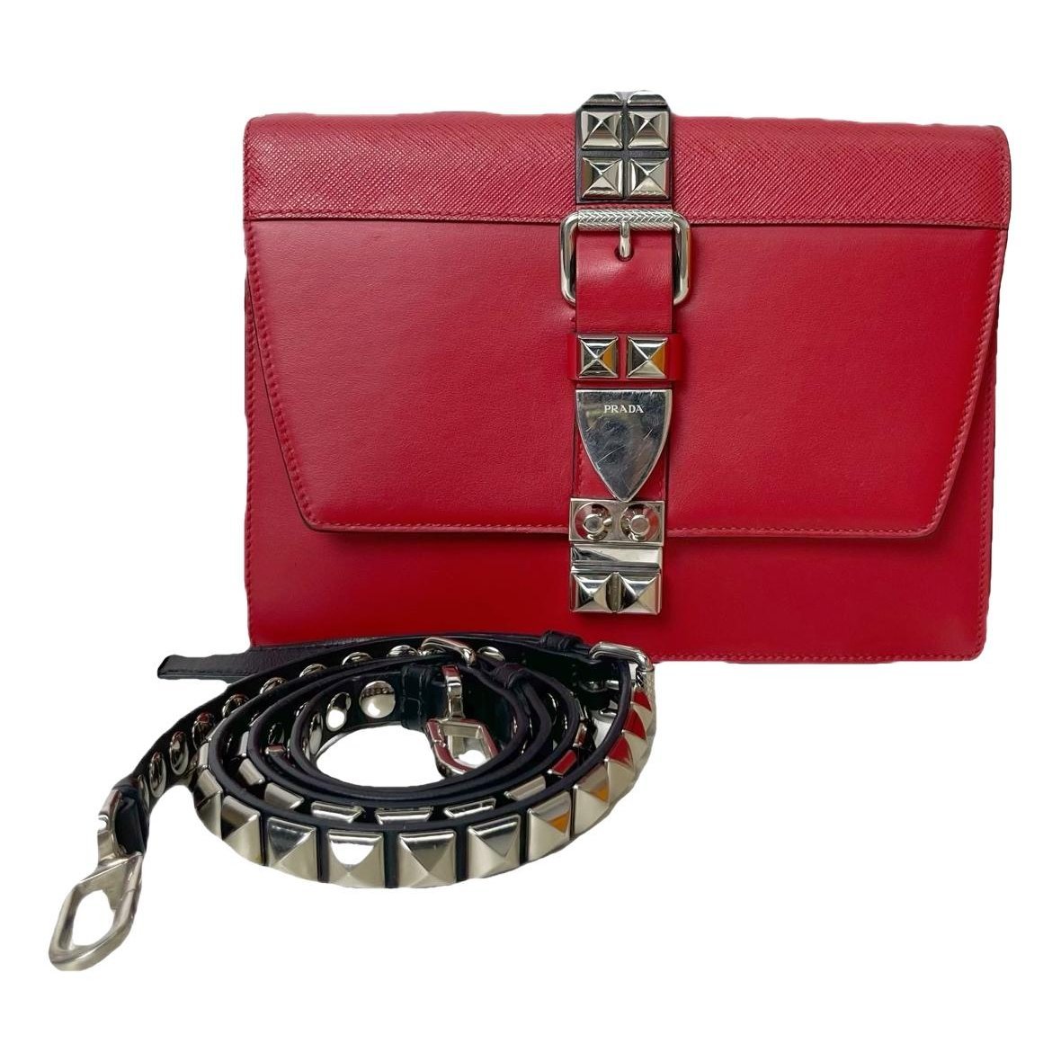Prada Elektra leather handbag