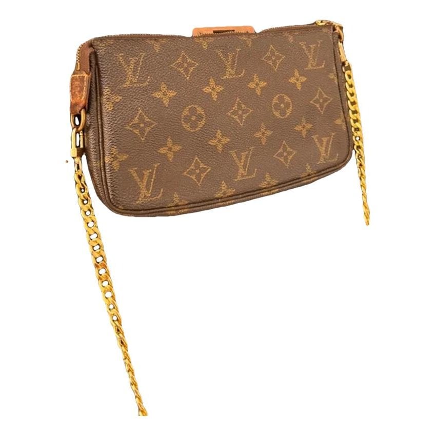Pochette Accessoire leather handbag
