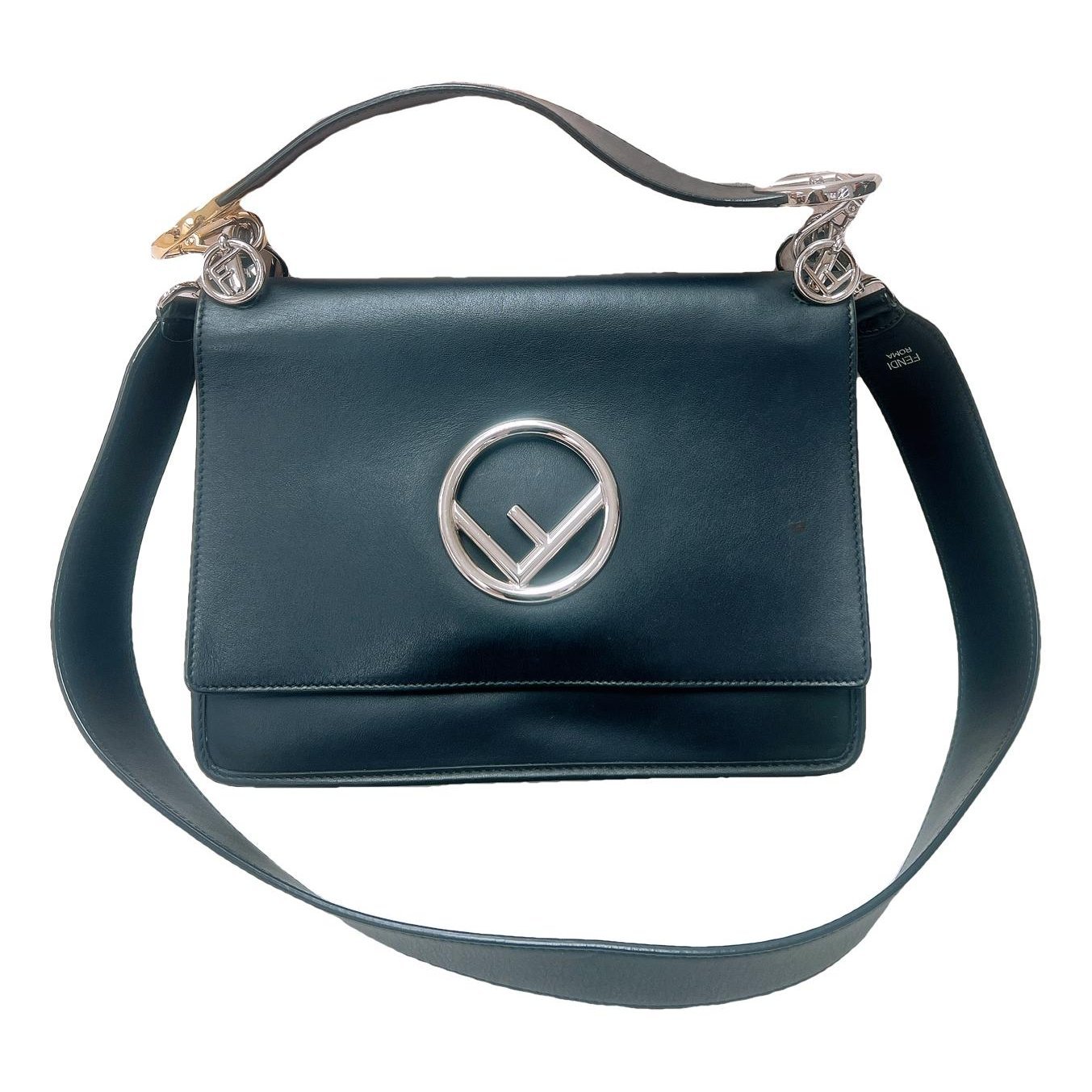 Kan I Logo leather handbag