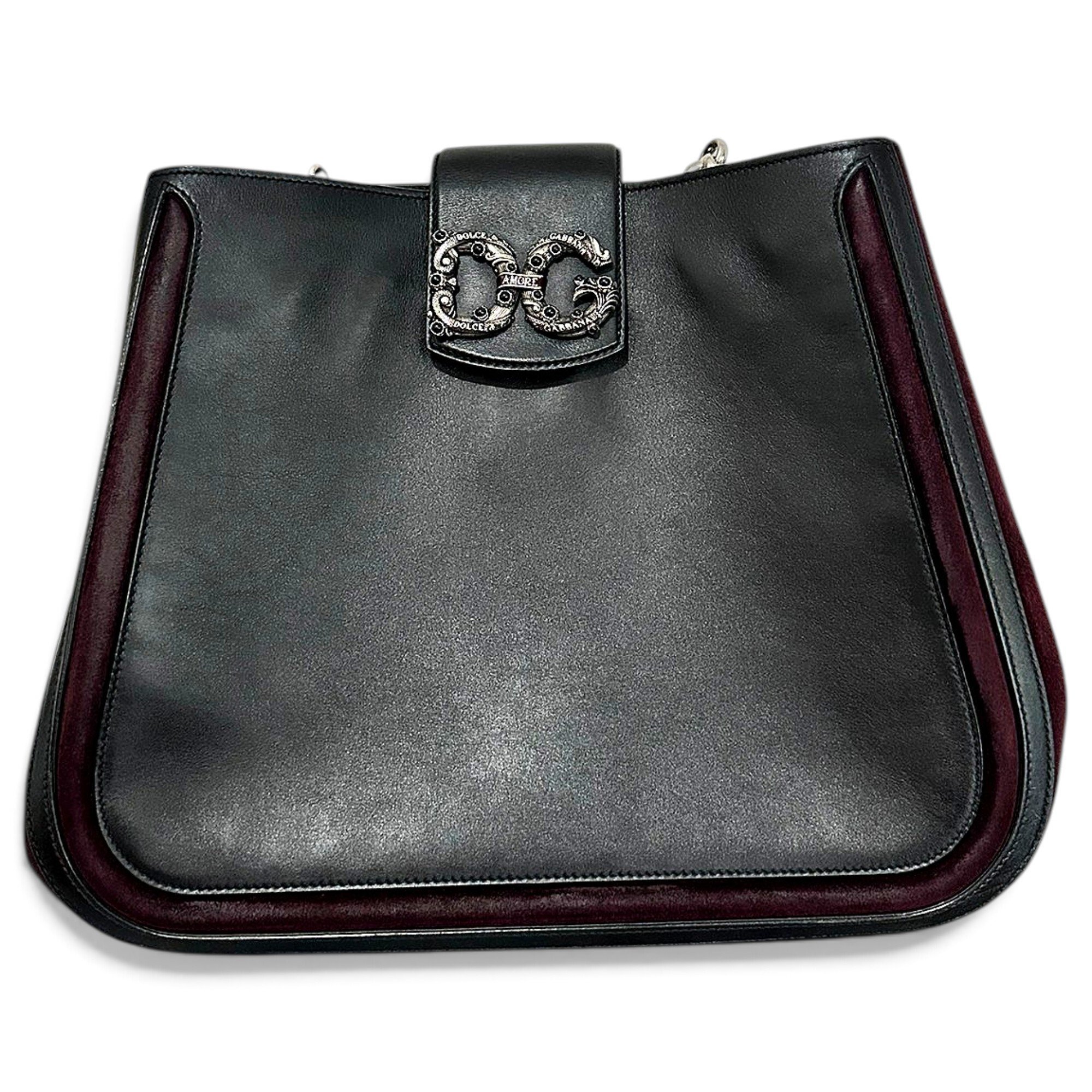 Dolce & Gabbana DG Amore leather handbag