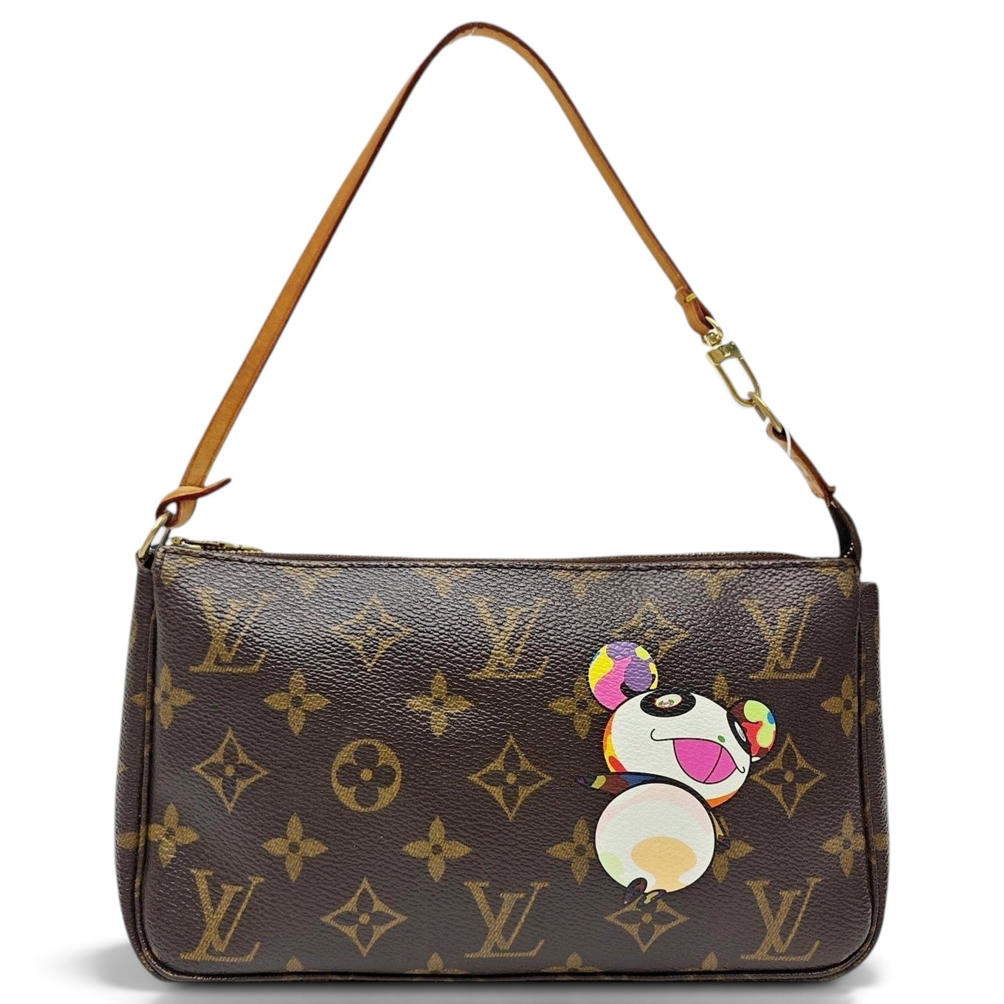 Maxi Multi Pochette Accessoires leather handbag
