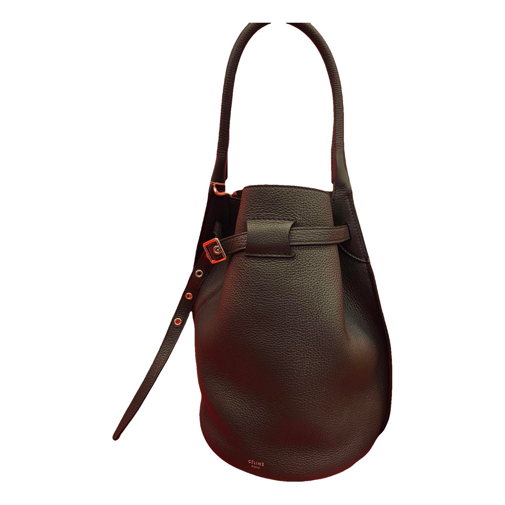 Big Bag leather handbag