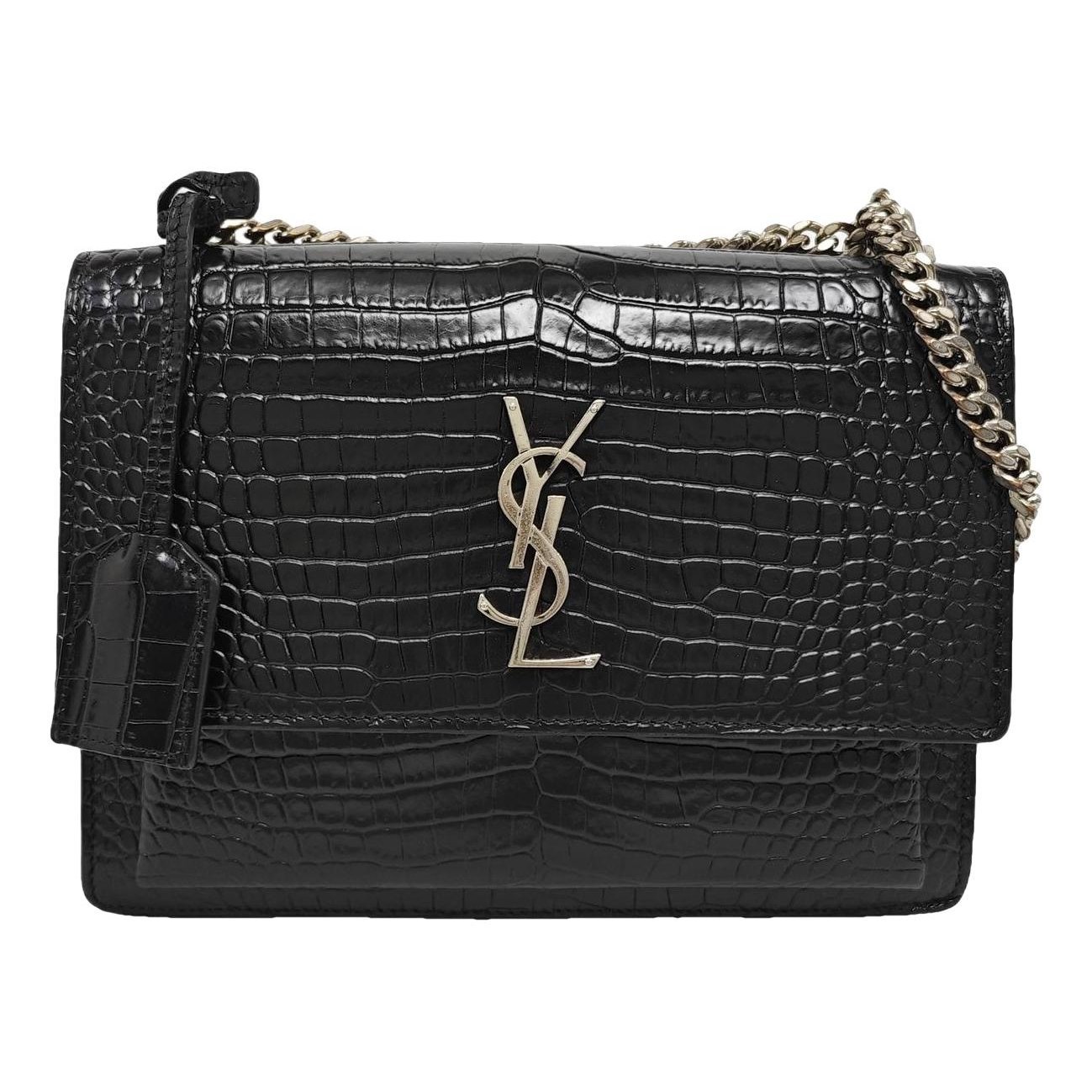 Sunset leather handbag