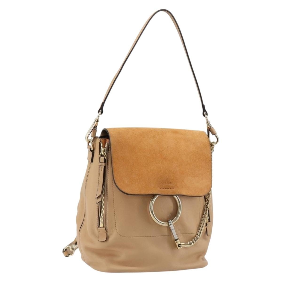Faye leather backpack
