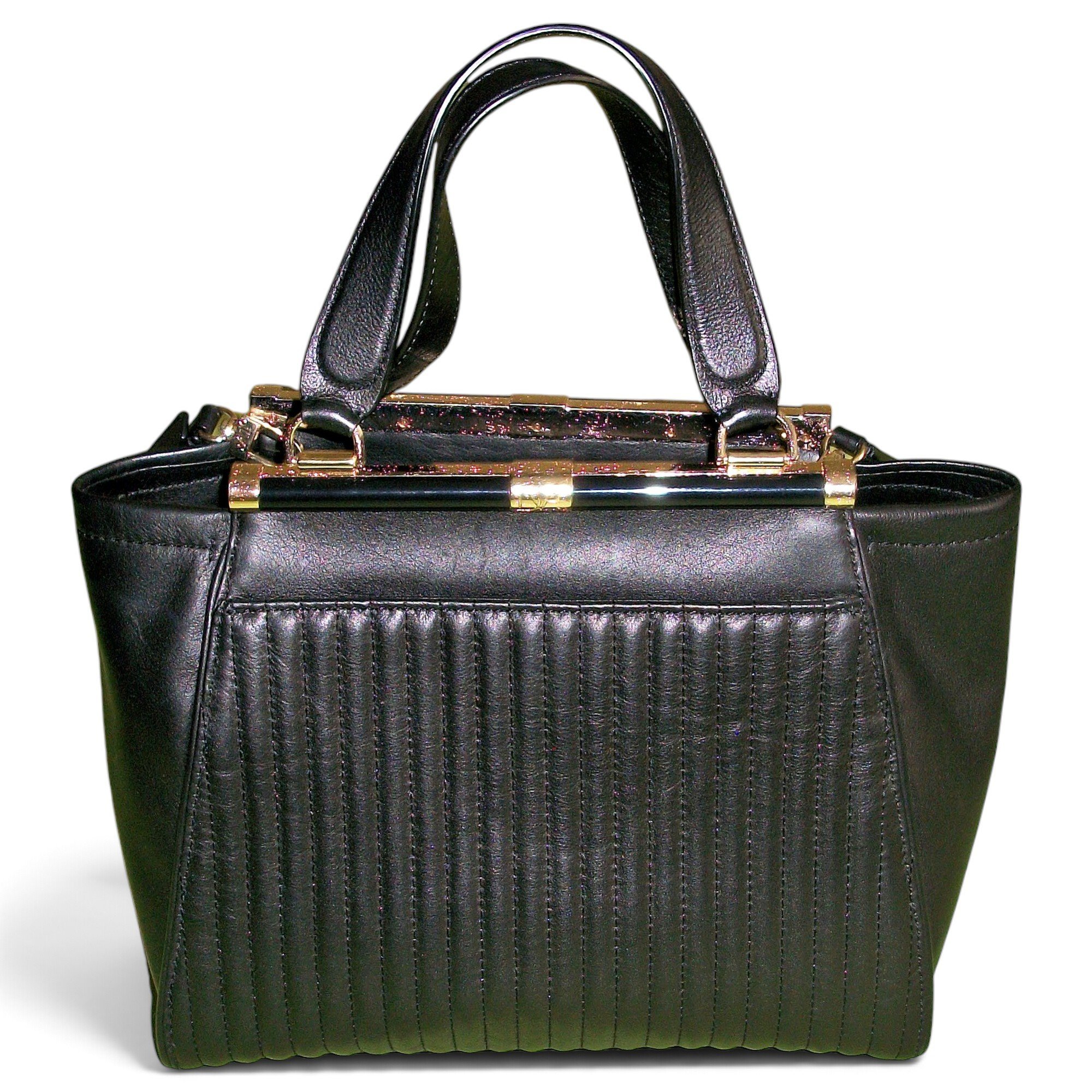 Leather satchel