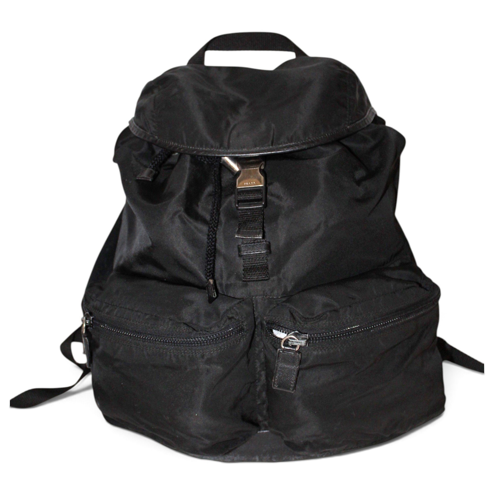 Leather backpack