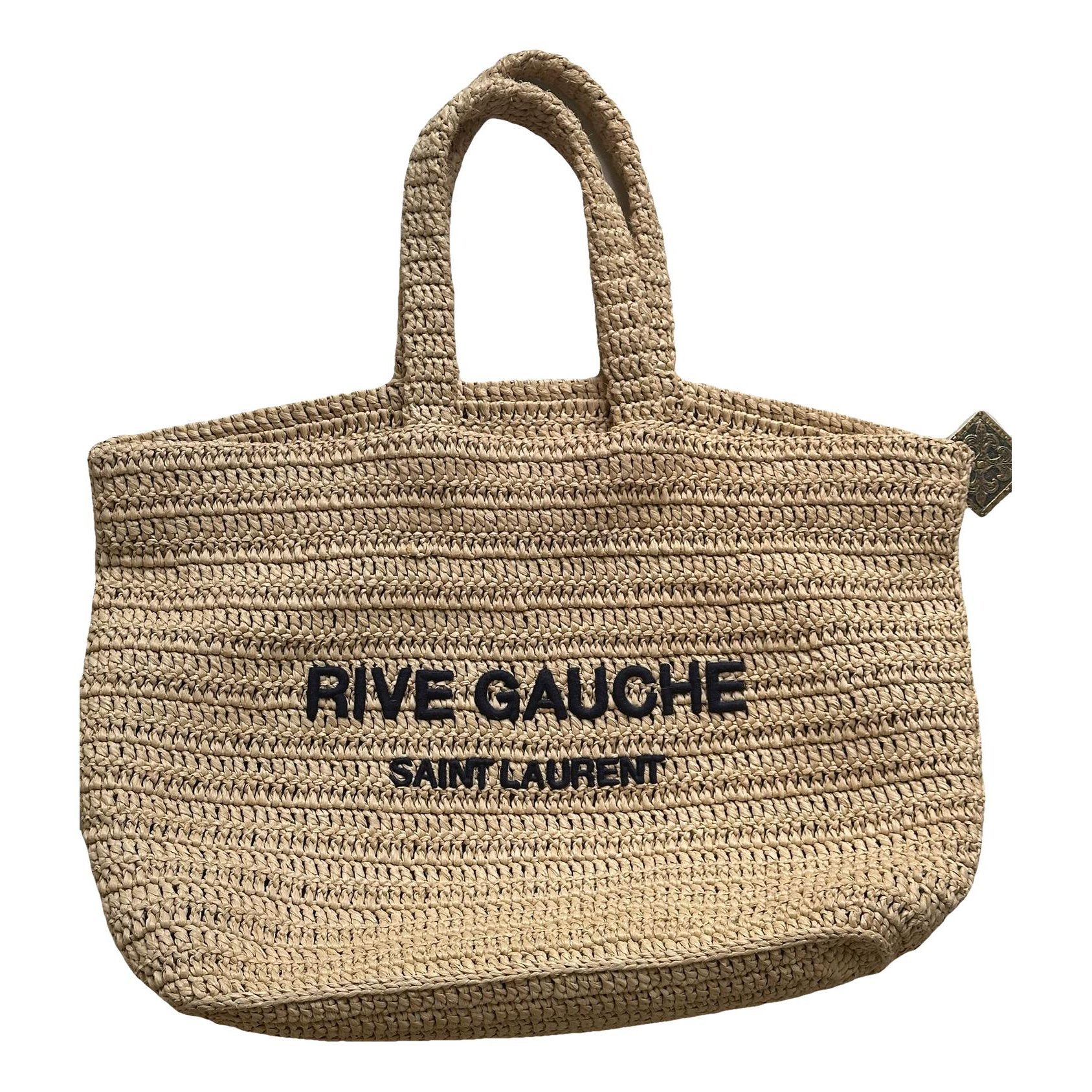 Leather tote
