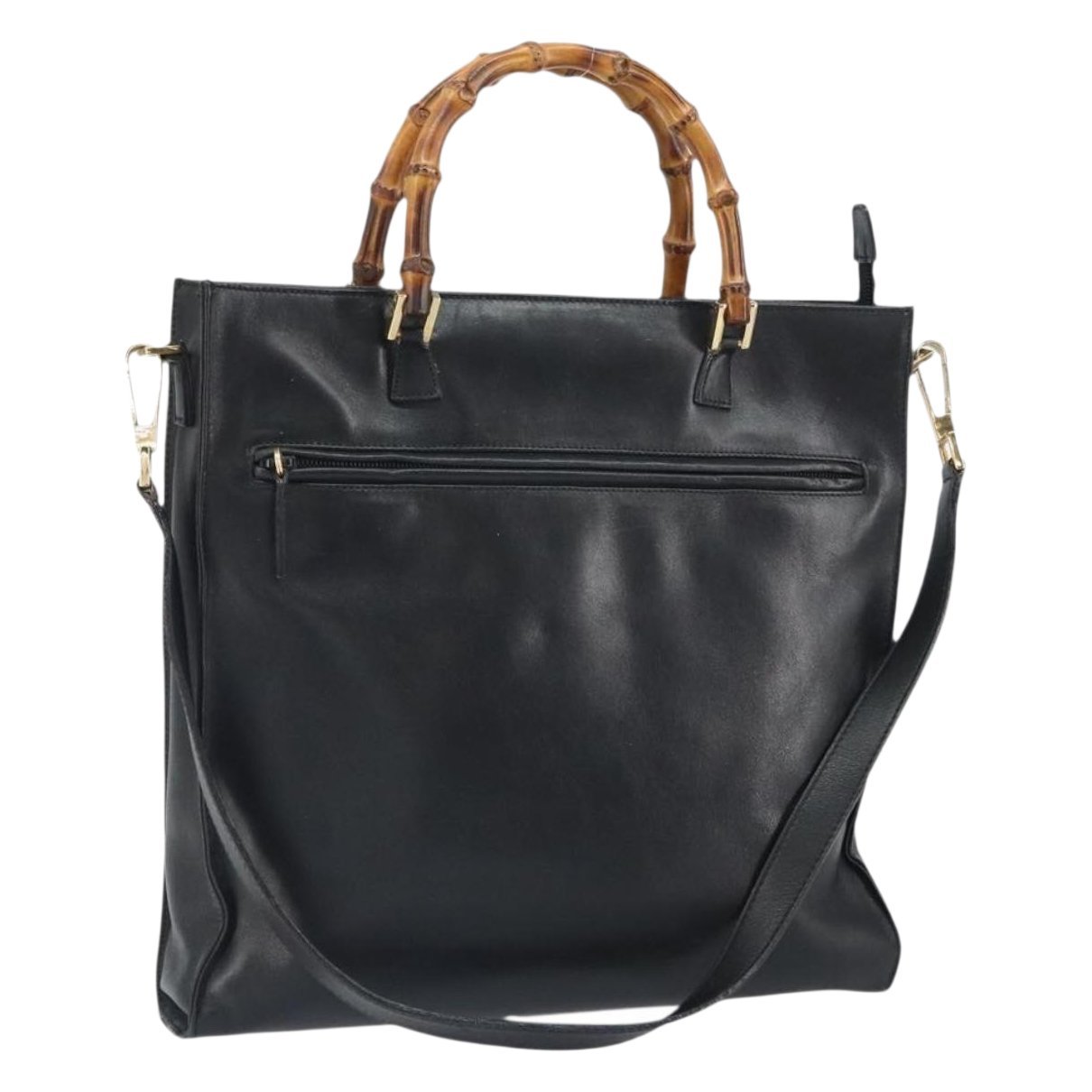 Gucci Bamboo leather handbag