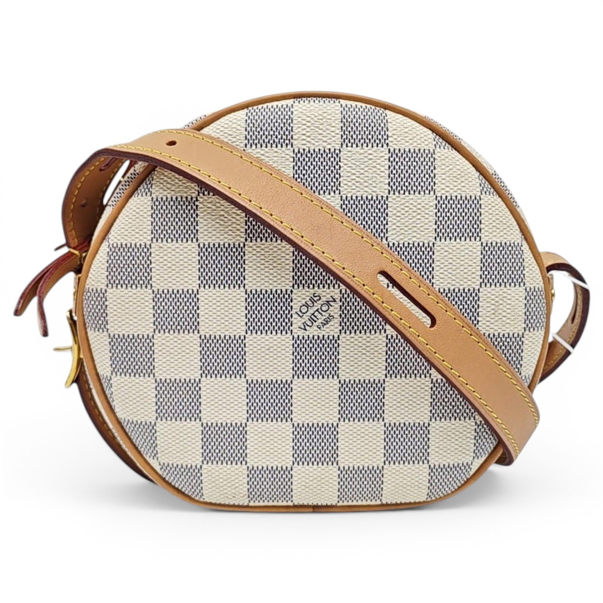Micro boite chapeau leather handbag