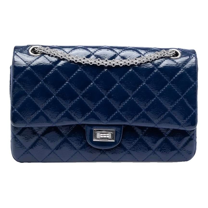 2.55 patent leather handbag