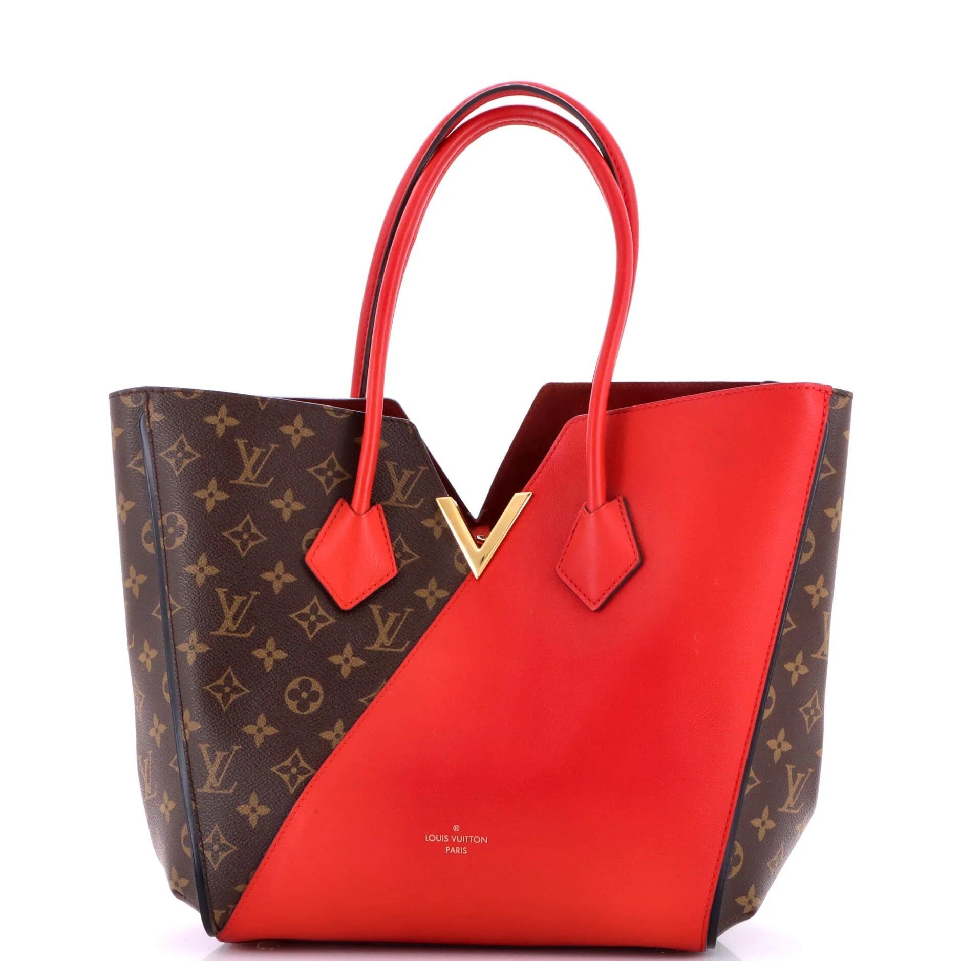 Leather tote