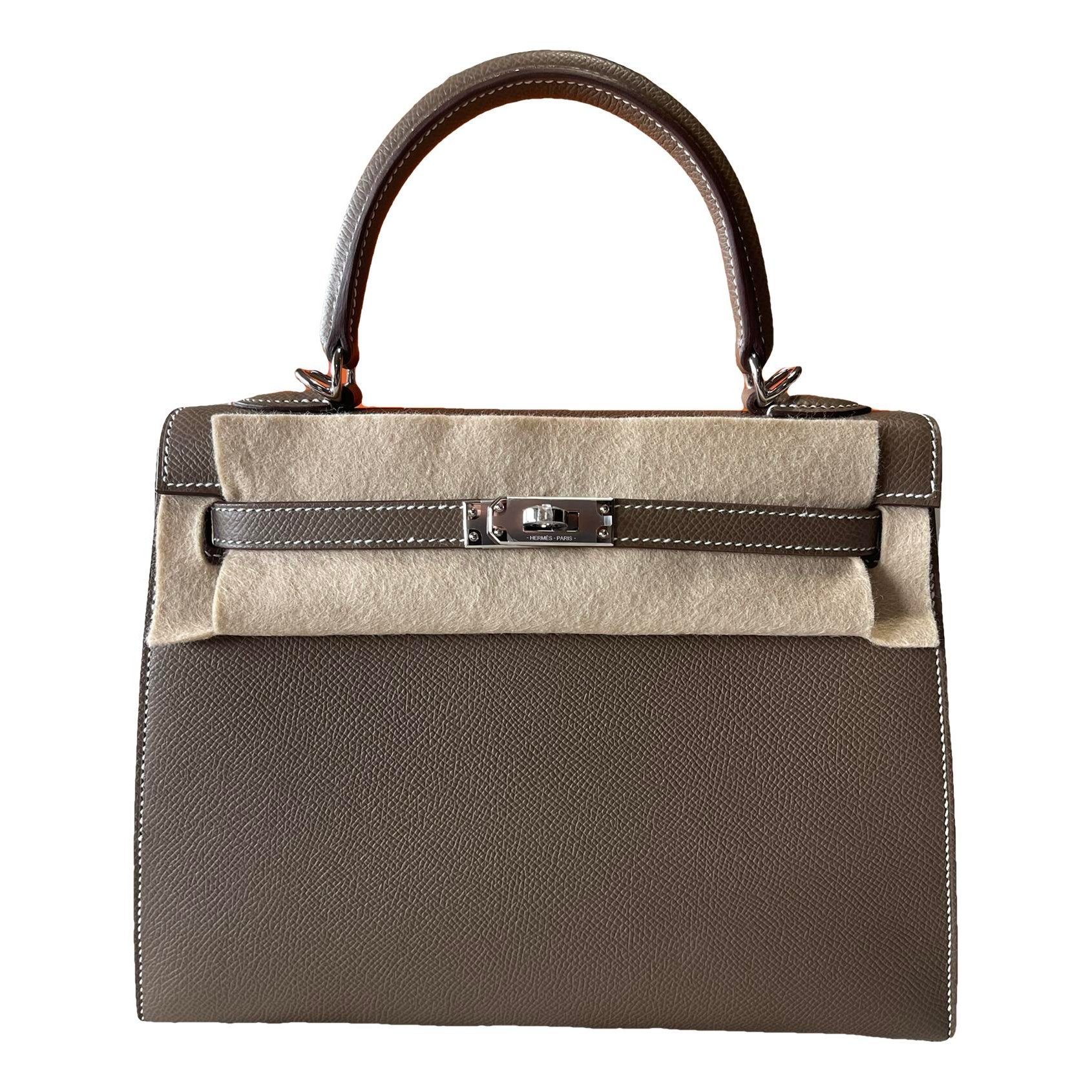 Kelly 25 leather handbag
