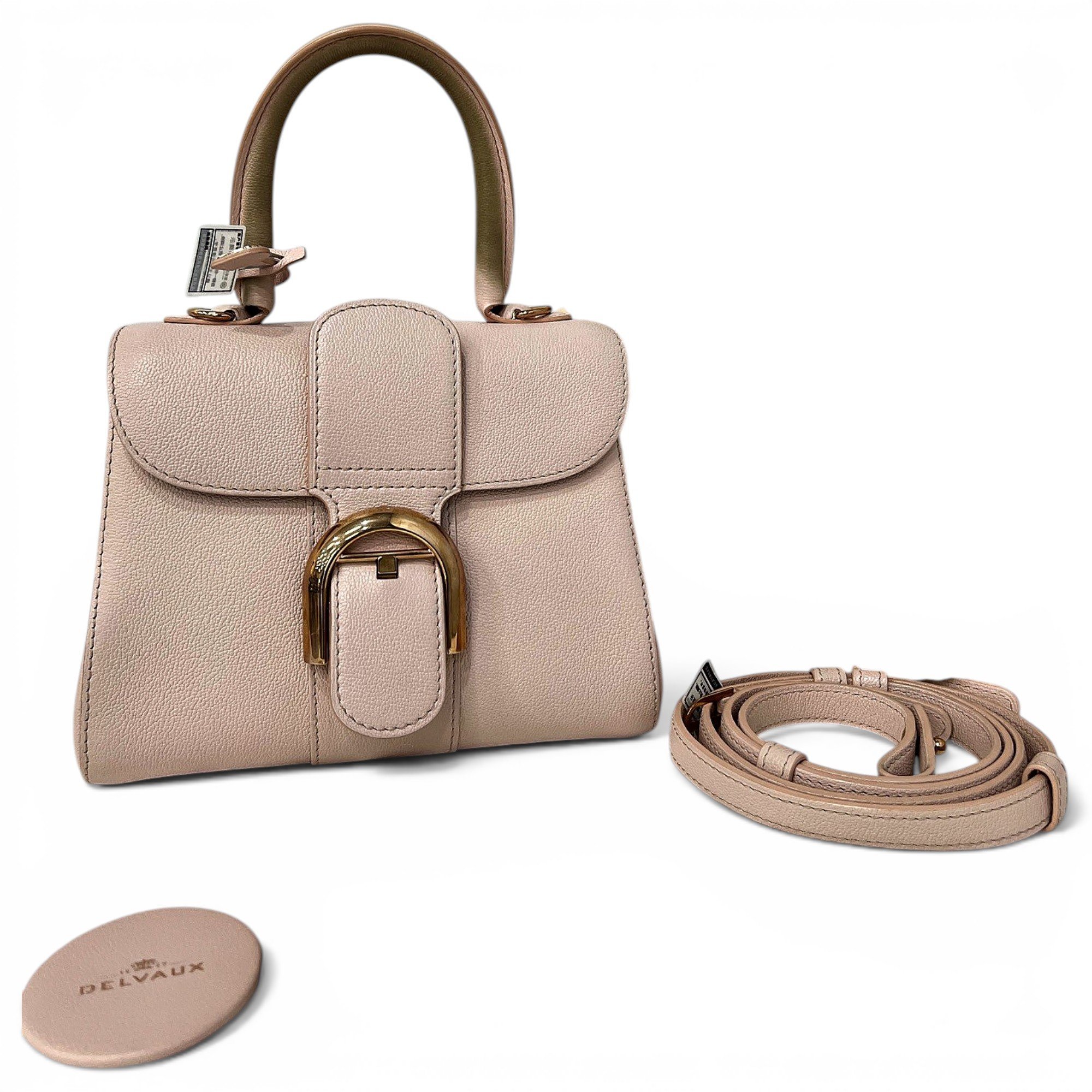 Brillant leather handbag