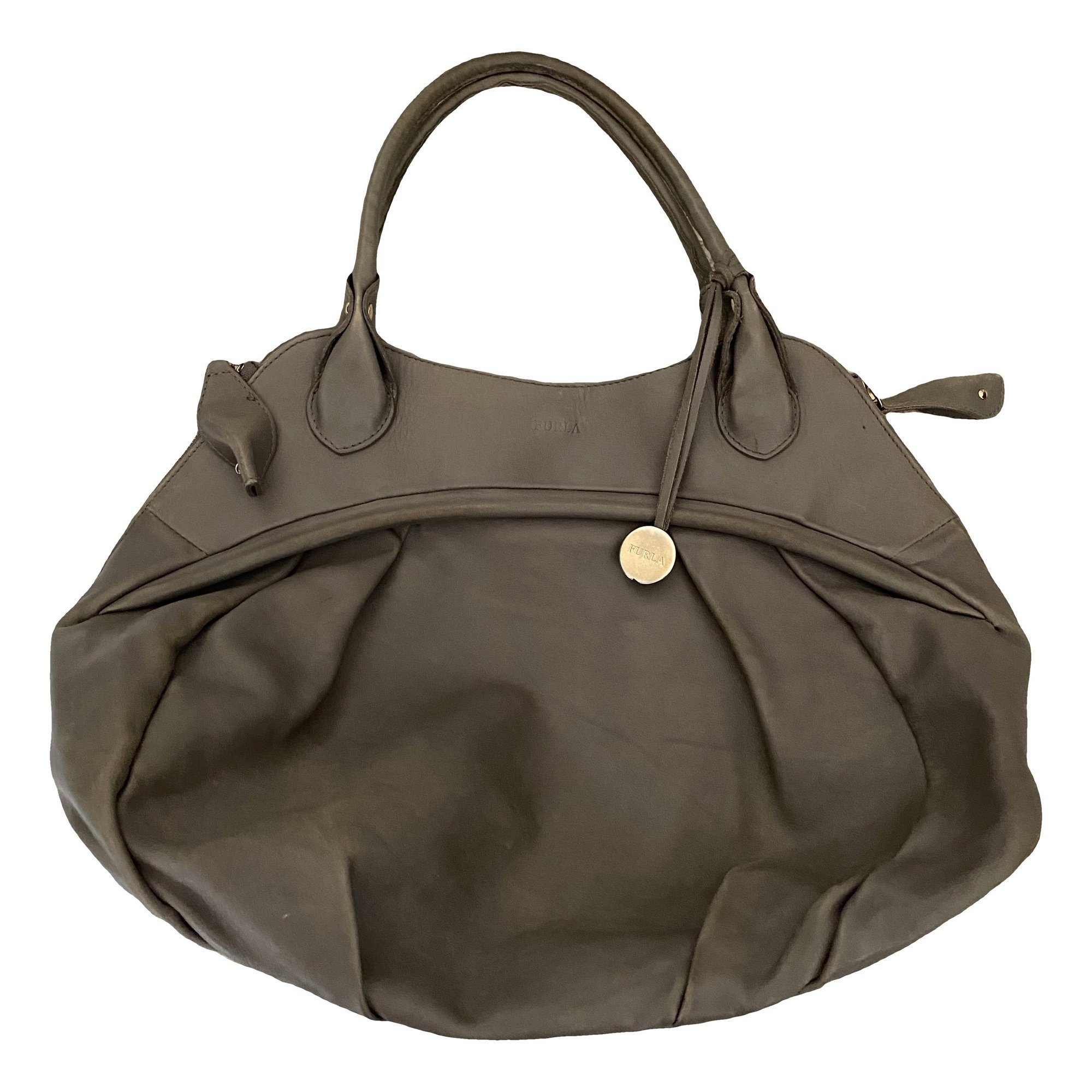 Leather handbag