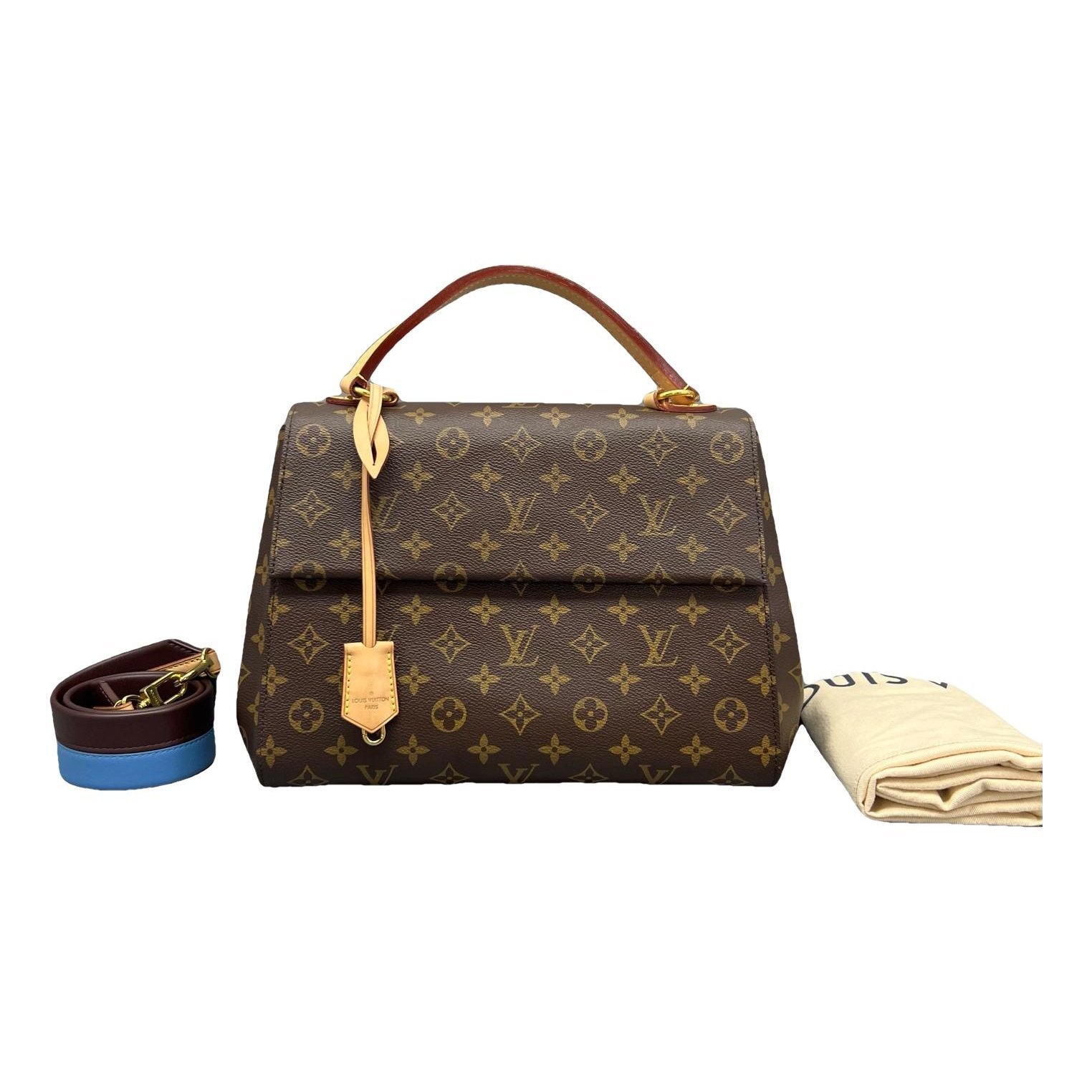 Cluny leather handbag