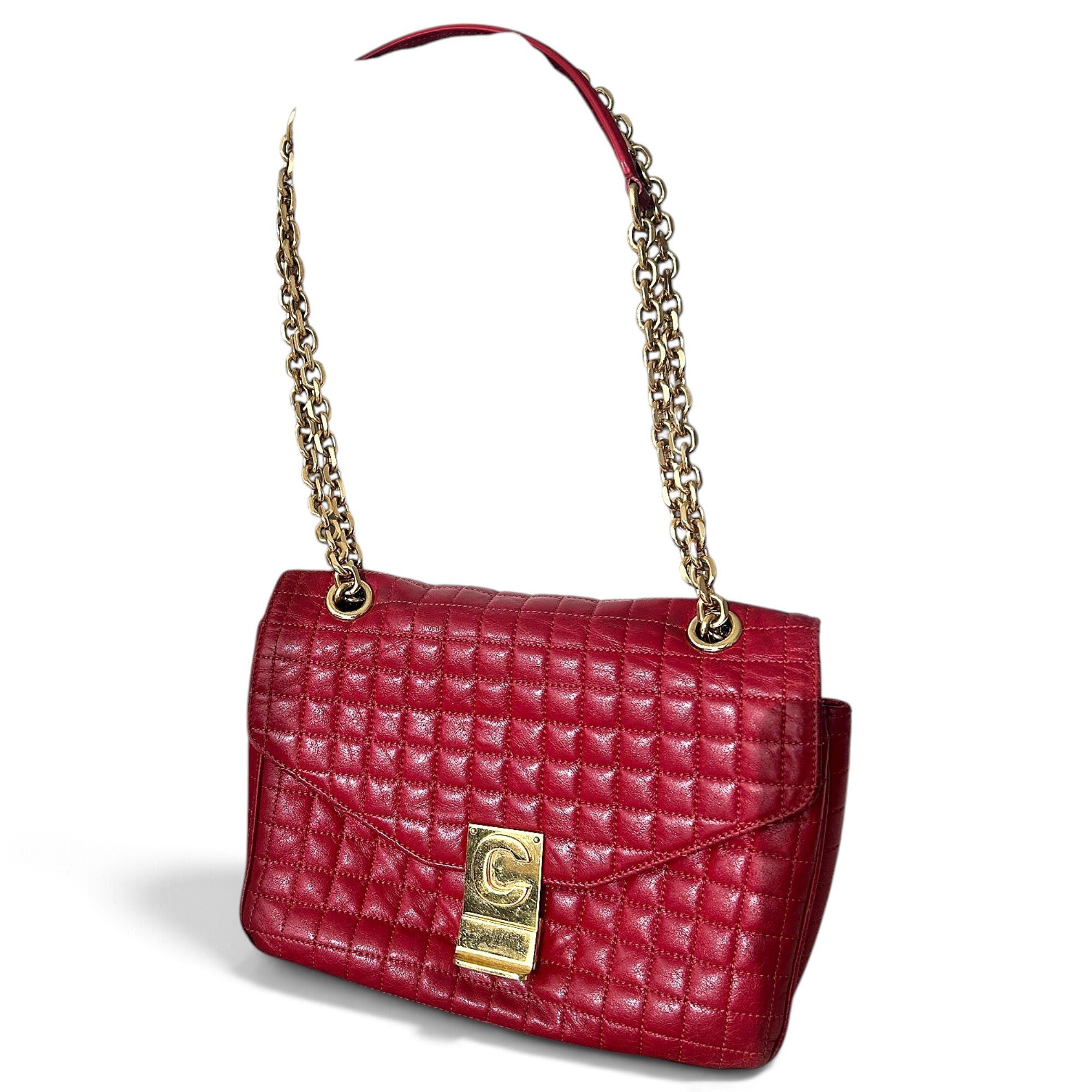 C bag leather handbag