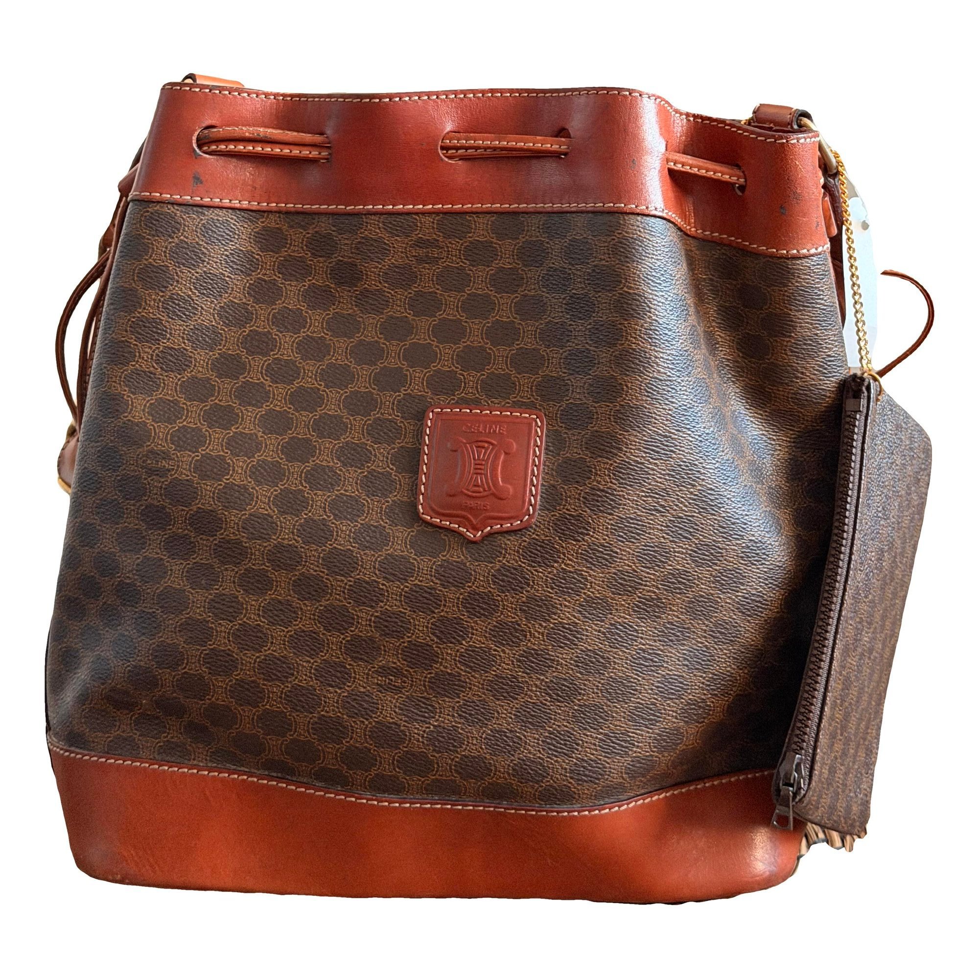 SAC SEAU leather handbag