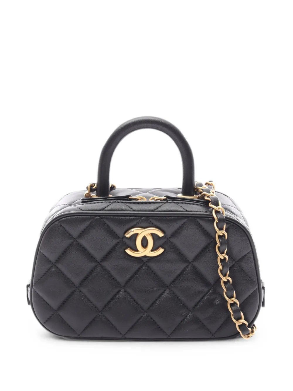 2021 mini Bowling Matelassé chain-strap shoulder bag