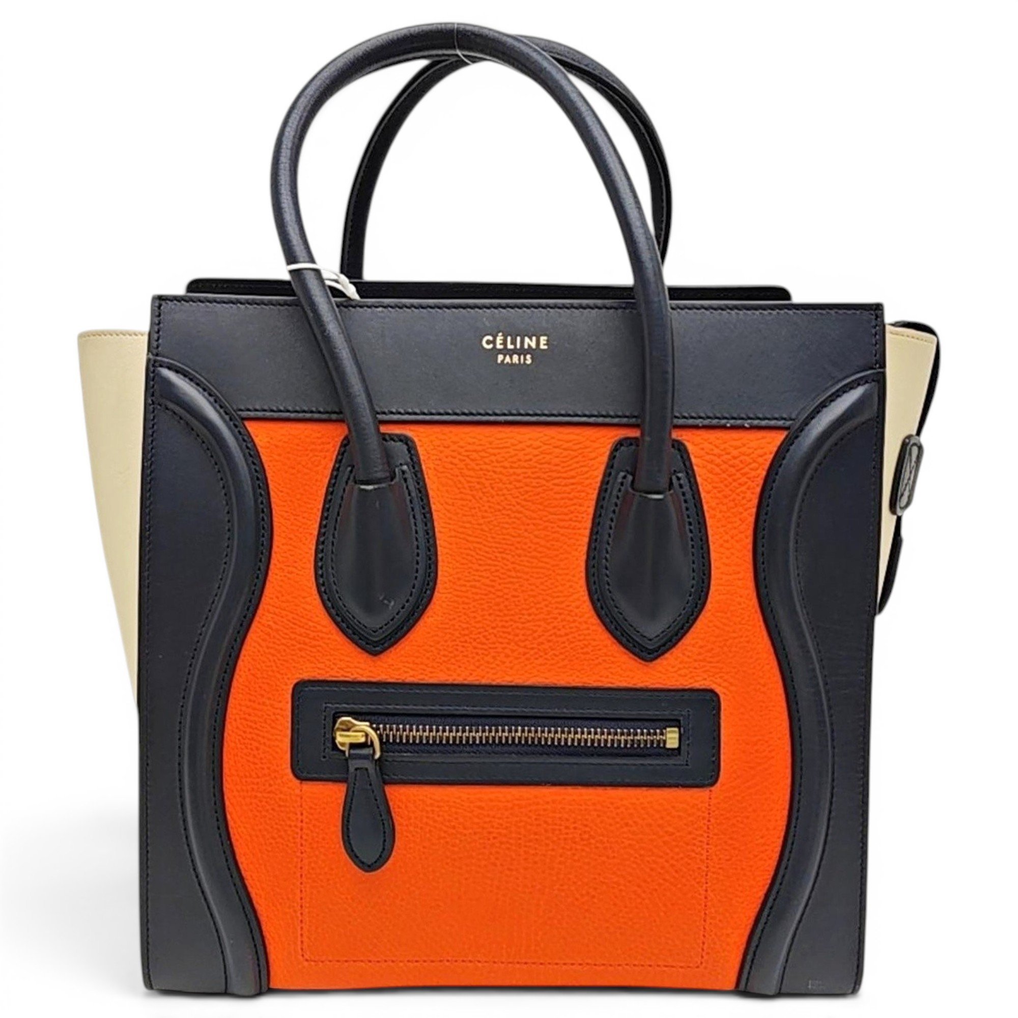 Luggage leather handbag