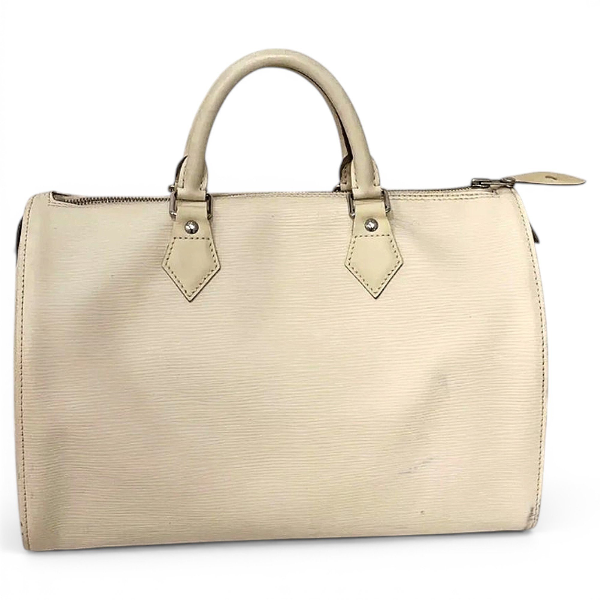 Speedy leather handbag