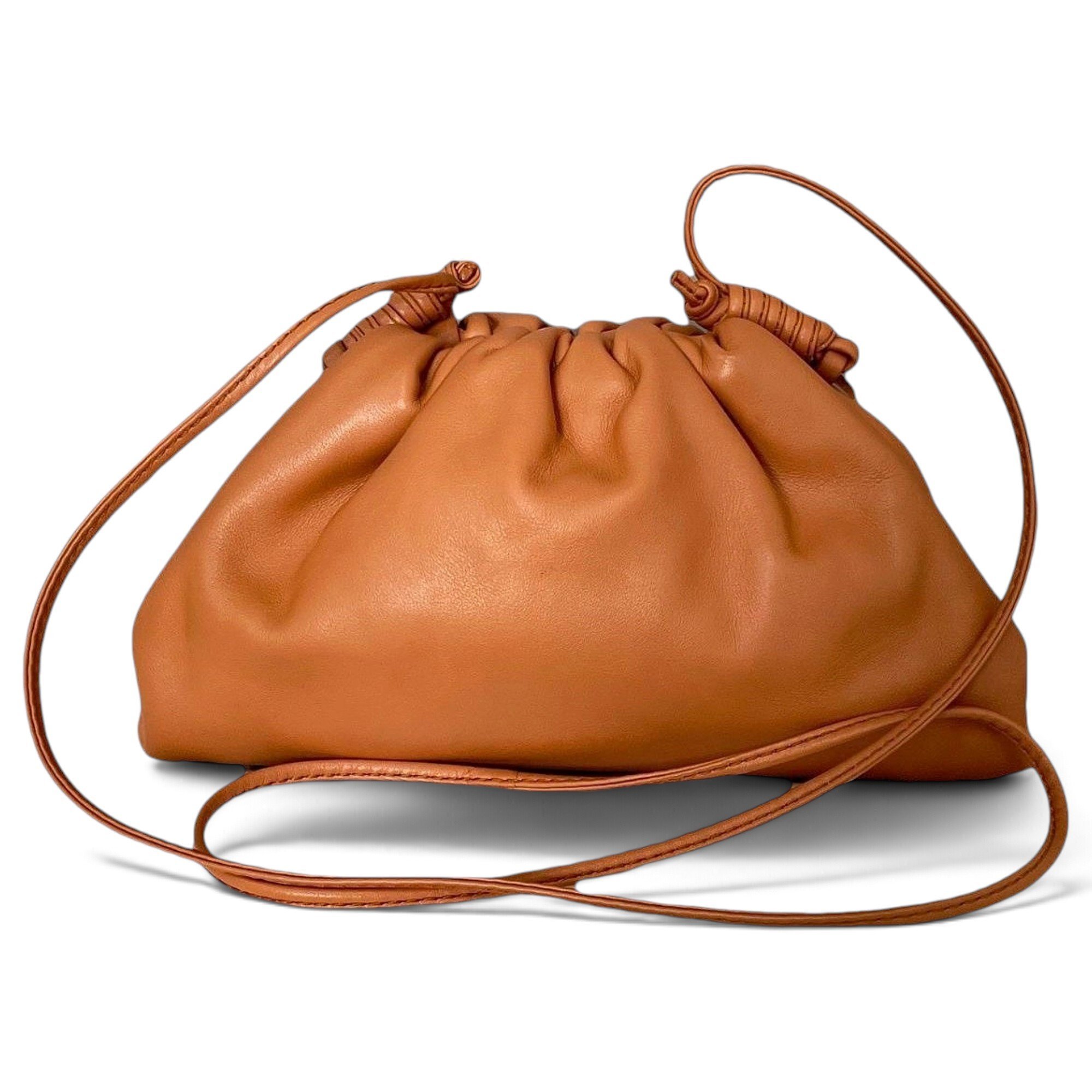 Chain Pouch leather handbag