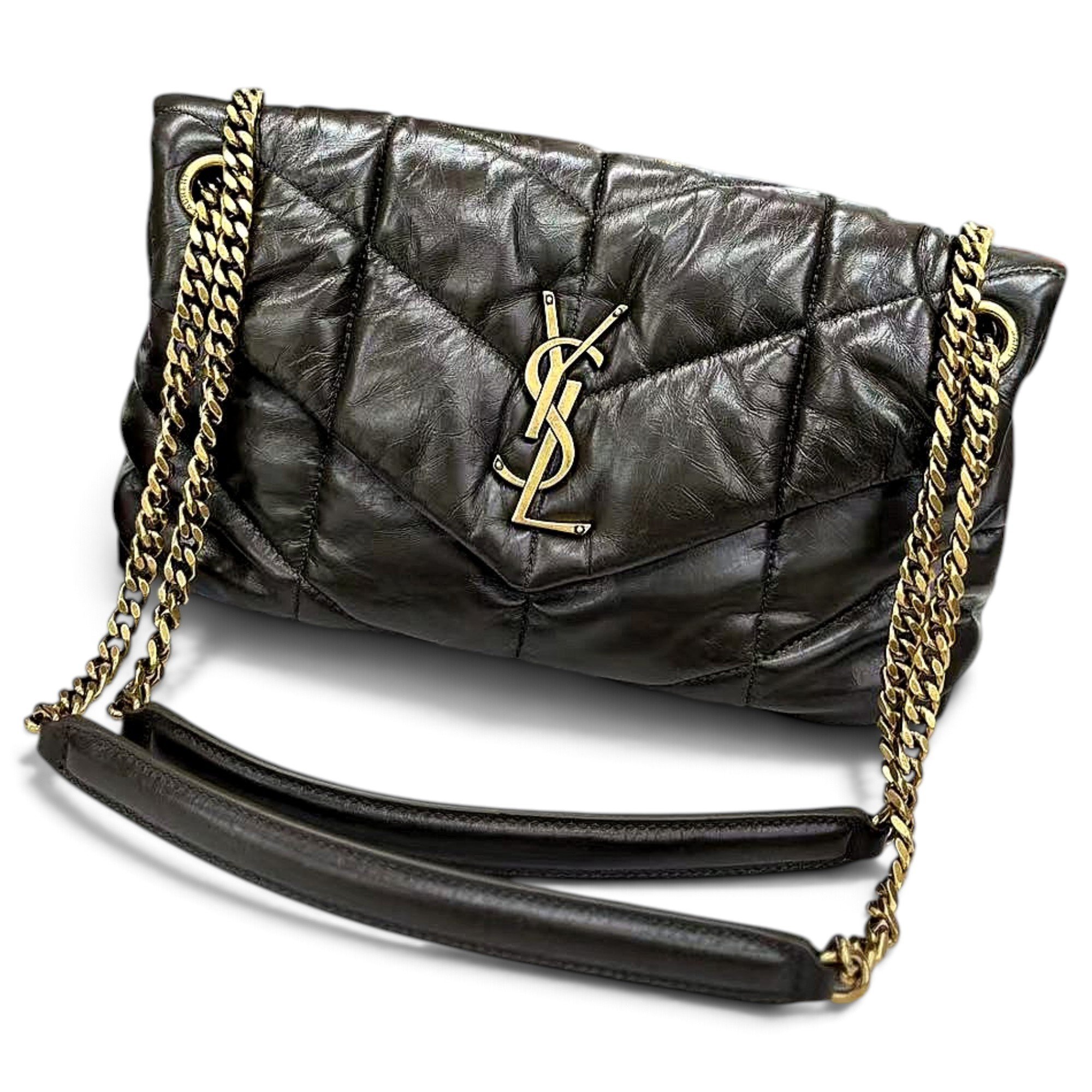 Loulou Puffer leather handbag